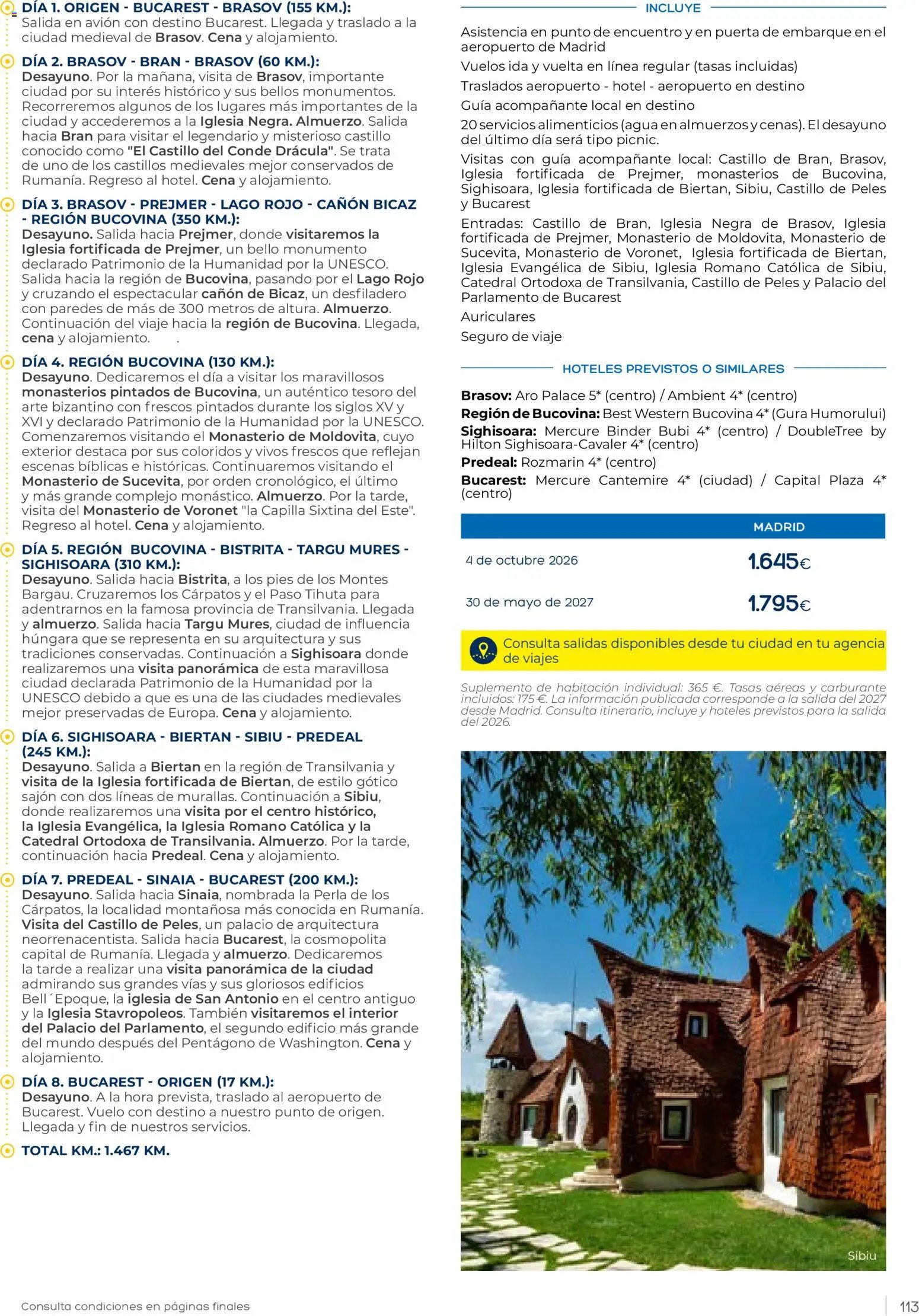 Viajes El Corte Inglés Club de Vacaciones otoño primavera