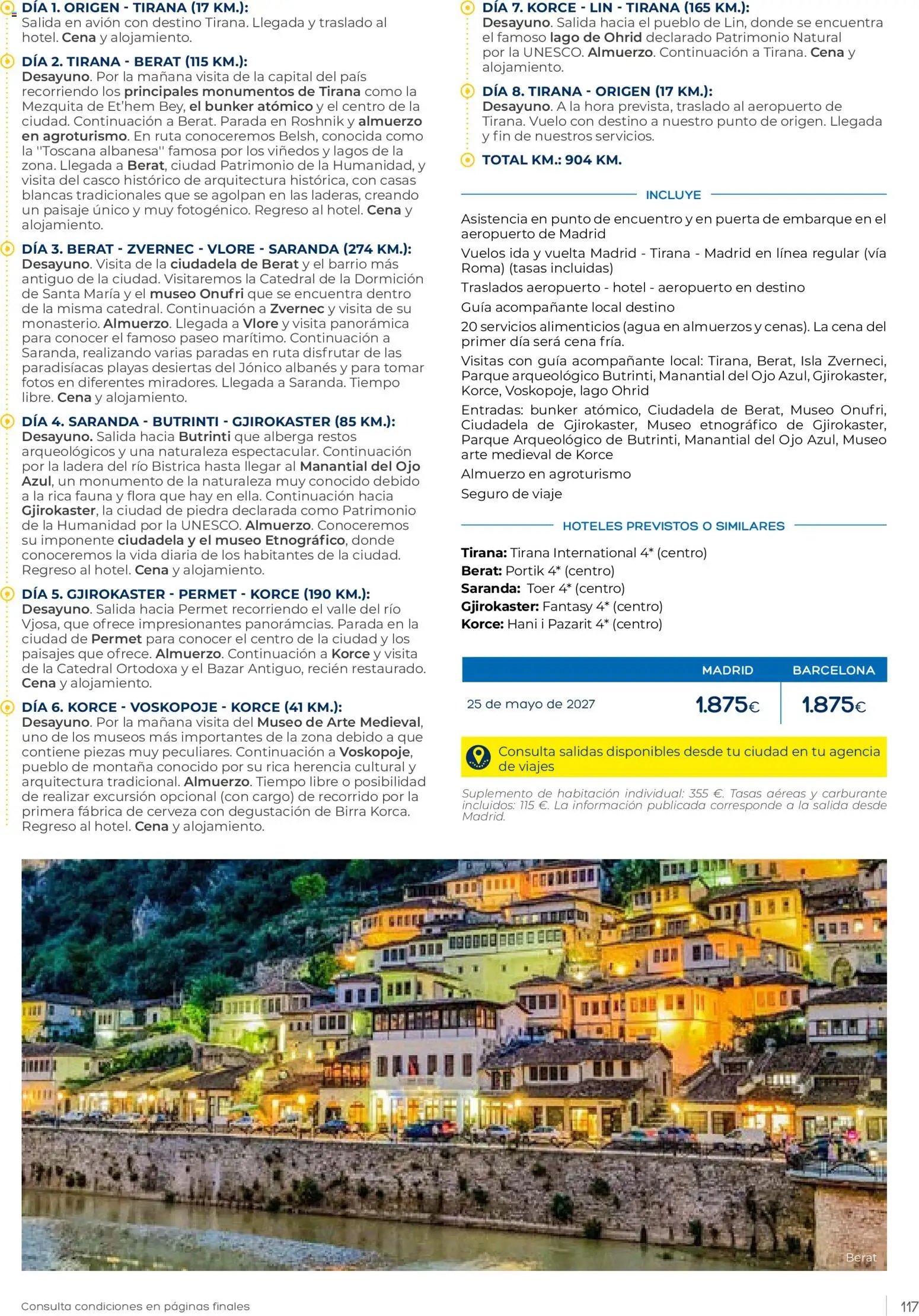 Viajes El Corte Inglés Club de Vacaciones otoño primavera