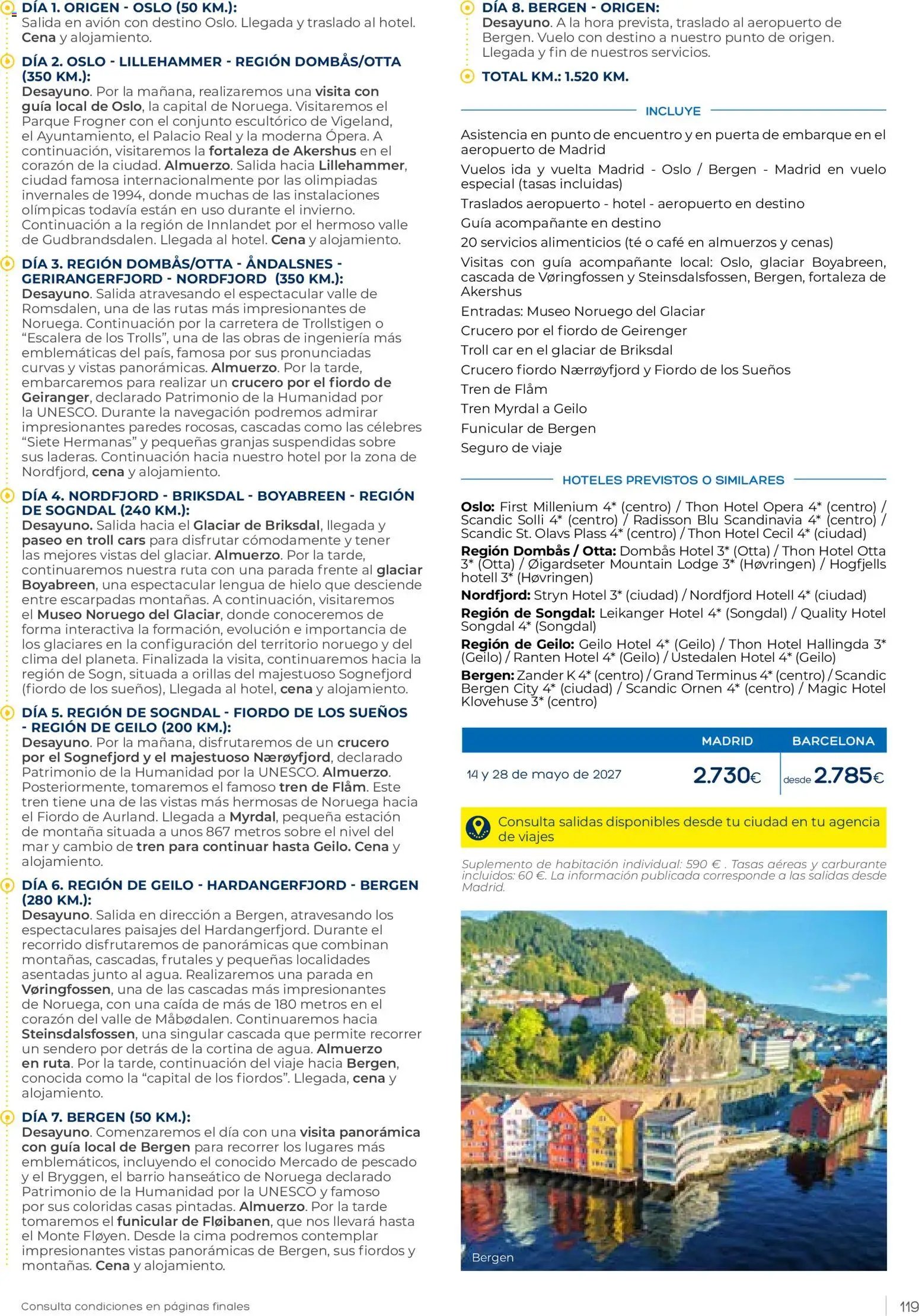 Viajes El Corte Inglés Club de Vacaciones otoño primavera