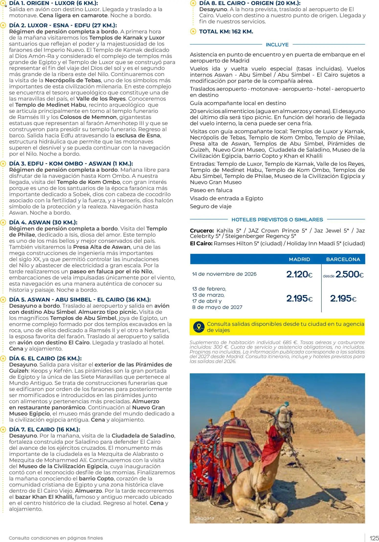 Viajes El Corte Inglés Club de Vacaciones otoño primavera