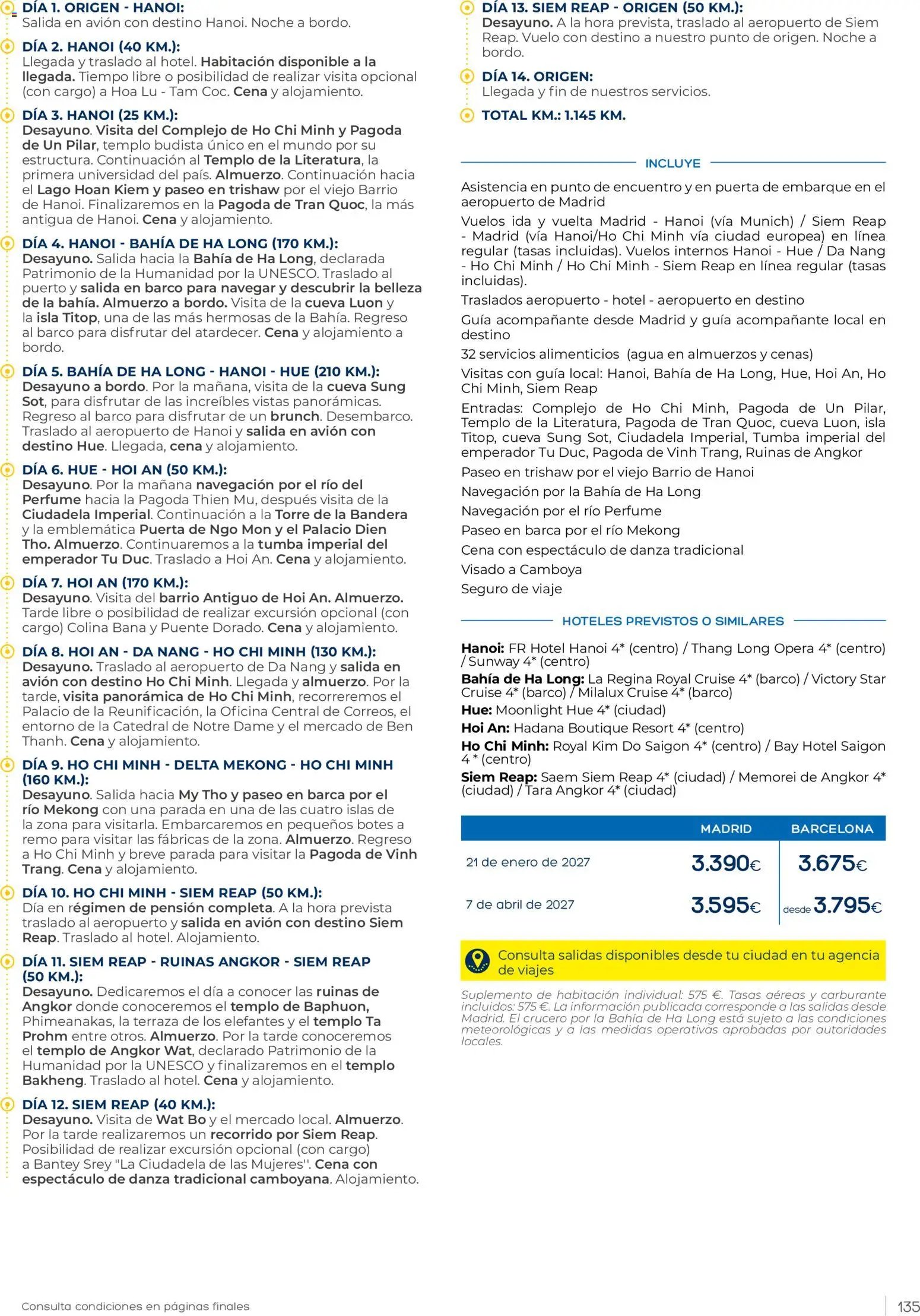 Viajes El Corte Inglés Club de Vacaciones otoño primavera