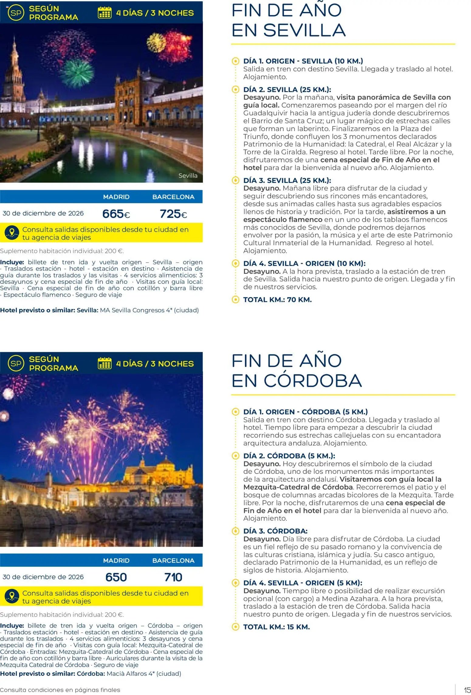 Viajes El Corte Inglés Club de Vacaciones otoño primavera