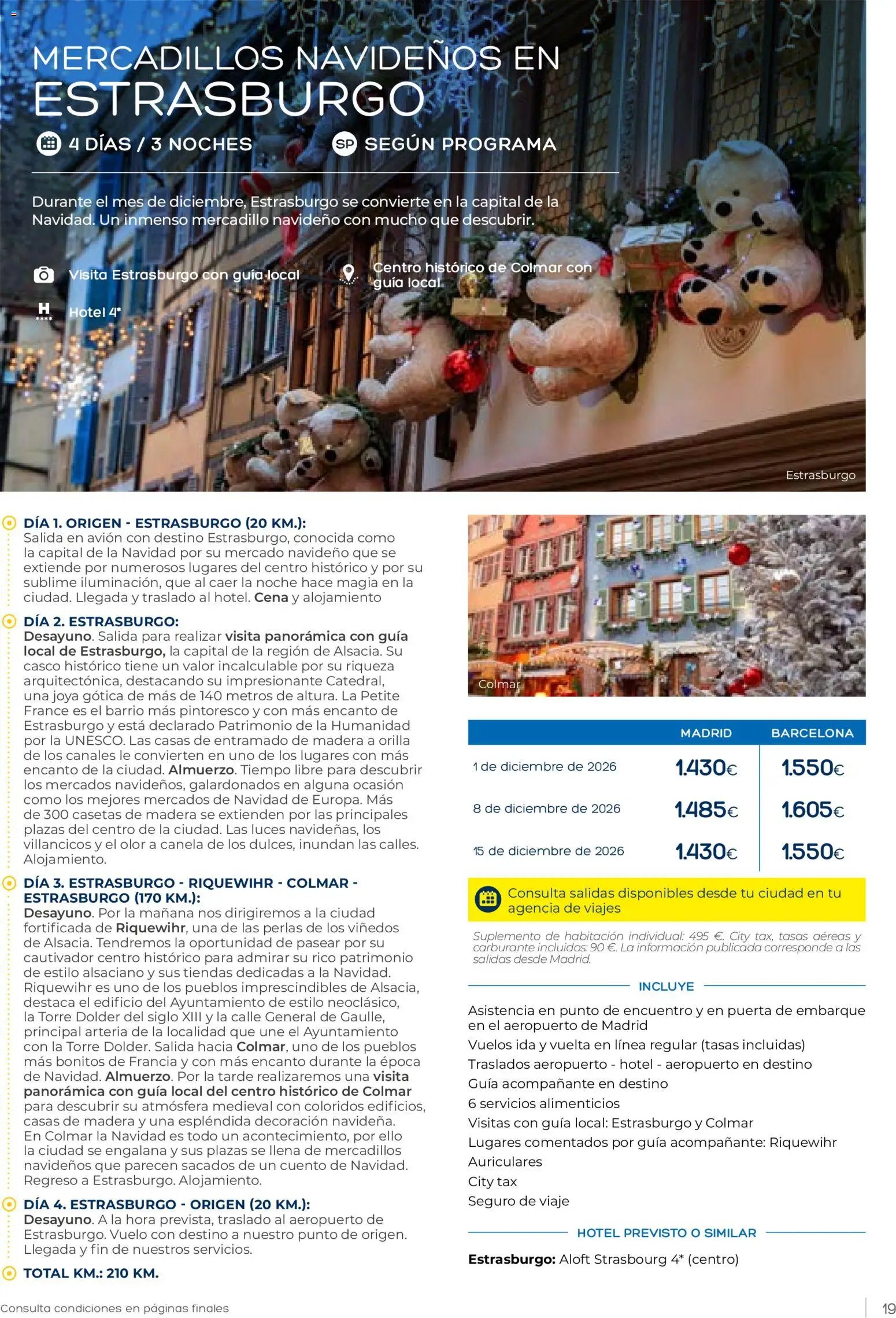 Viajes El Corte Inglés Club de Vacaciones otoño primavera