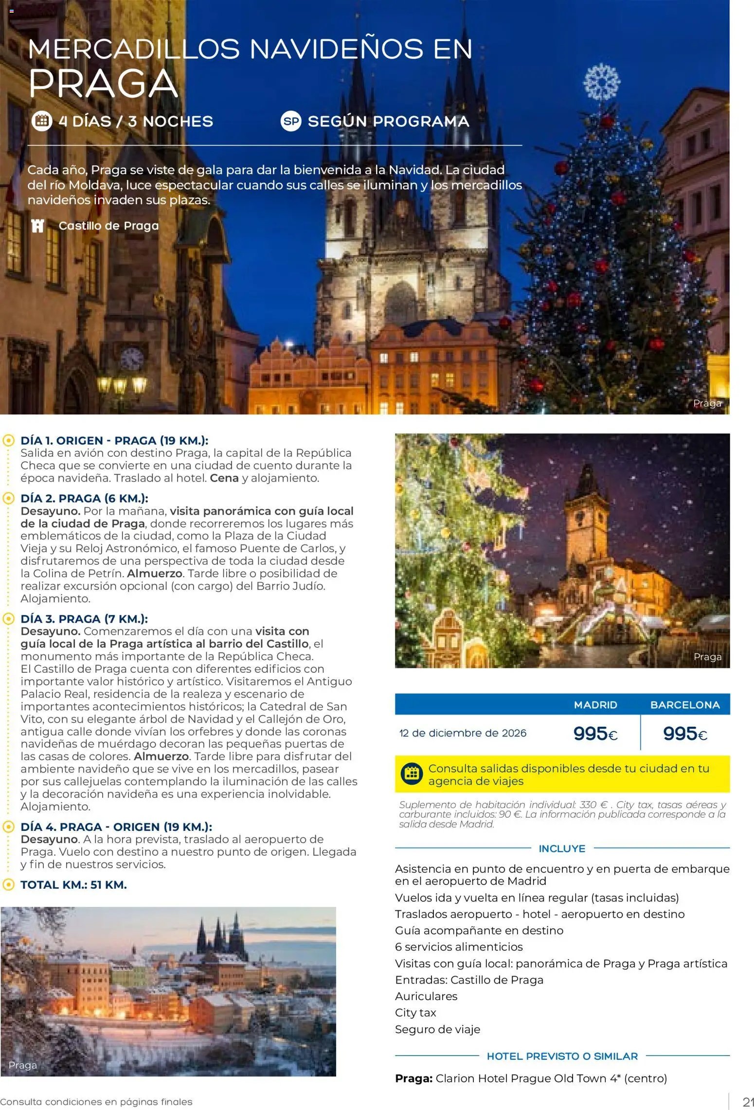 Viajes El Corte Inglés Club de Vacaciones otoño primavera