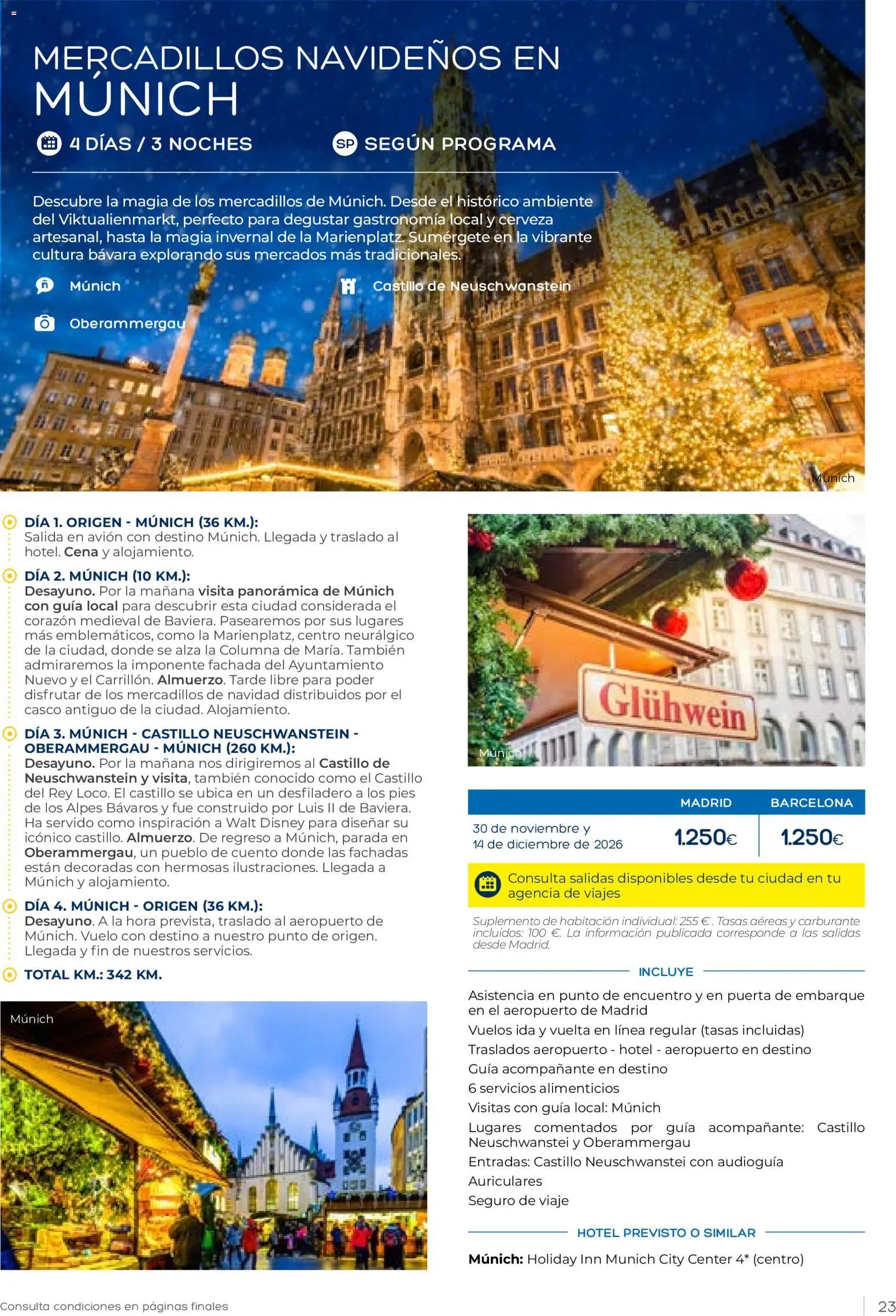Viajes El Corte Inglés Club de Vacaciones otoño primavera
