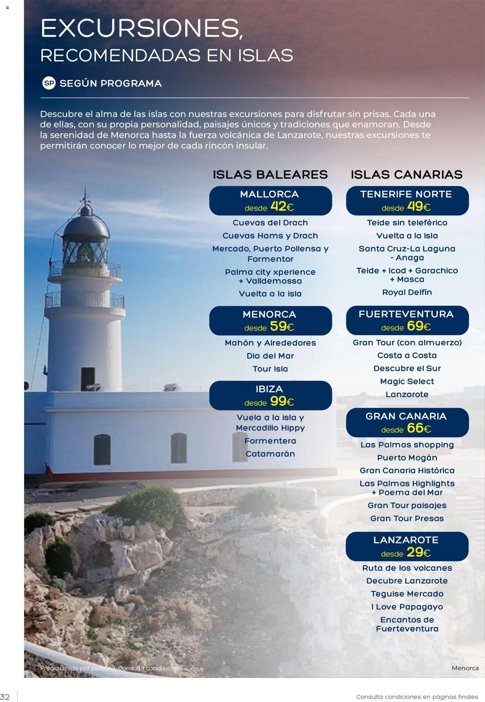 Viajes El Corte Inglés Club de Vacaciones otoño primavera