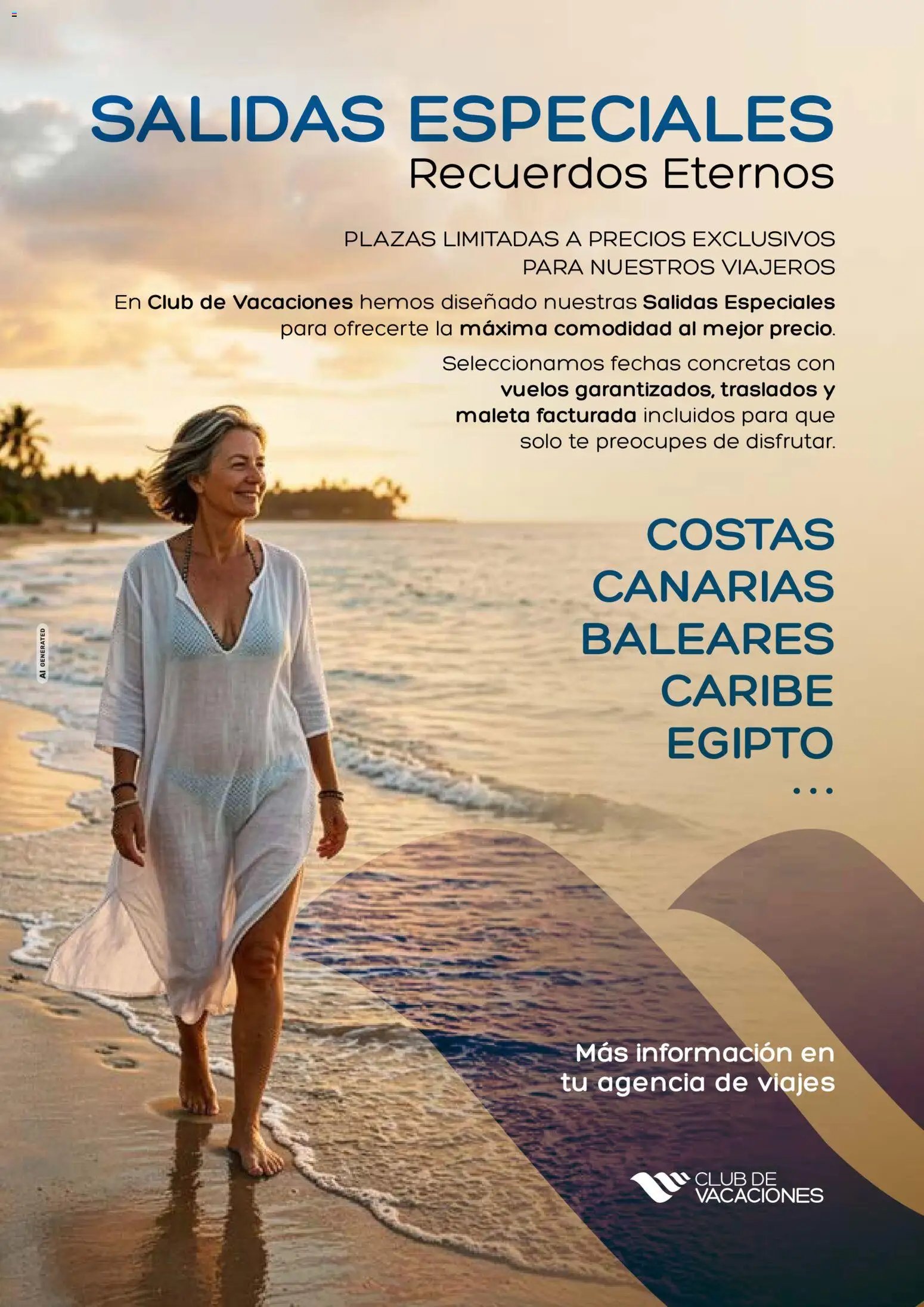 Viajes El Corte Inglés Club de Vacaciones otoño primavera