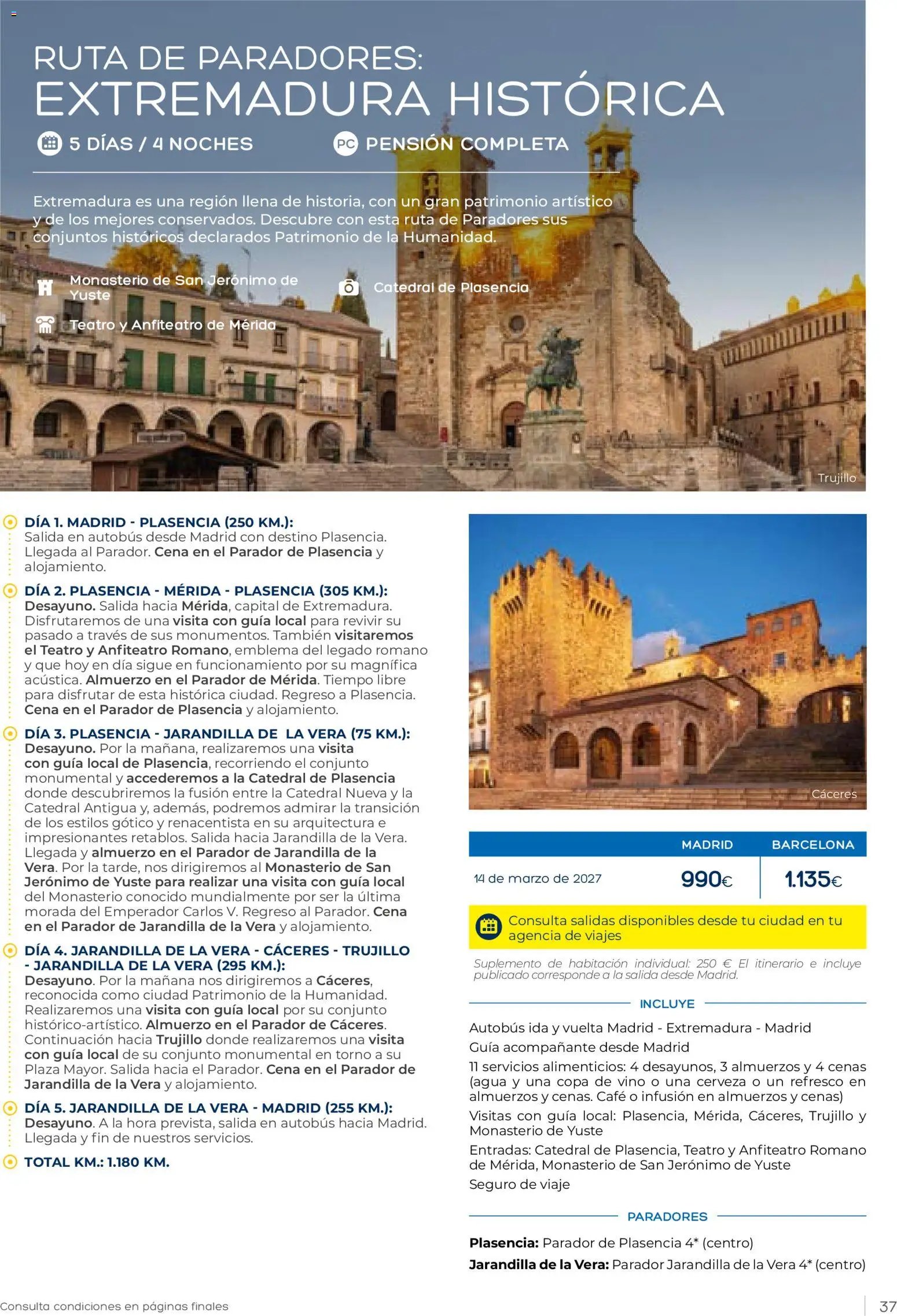 Viajes El Corte Inglés Club de Vacaciones otoño primavera