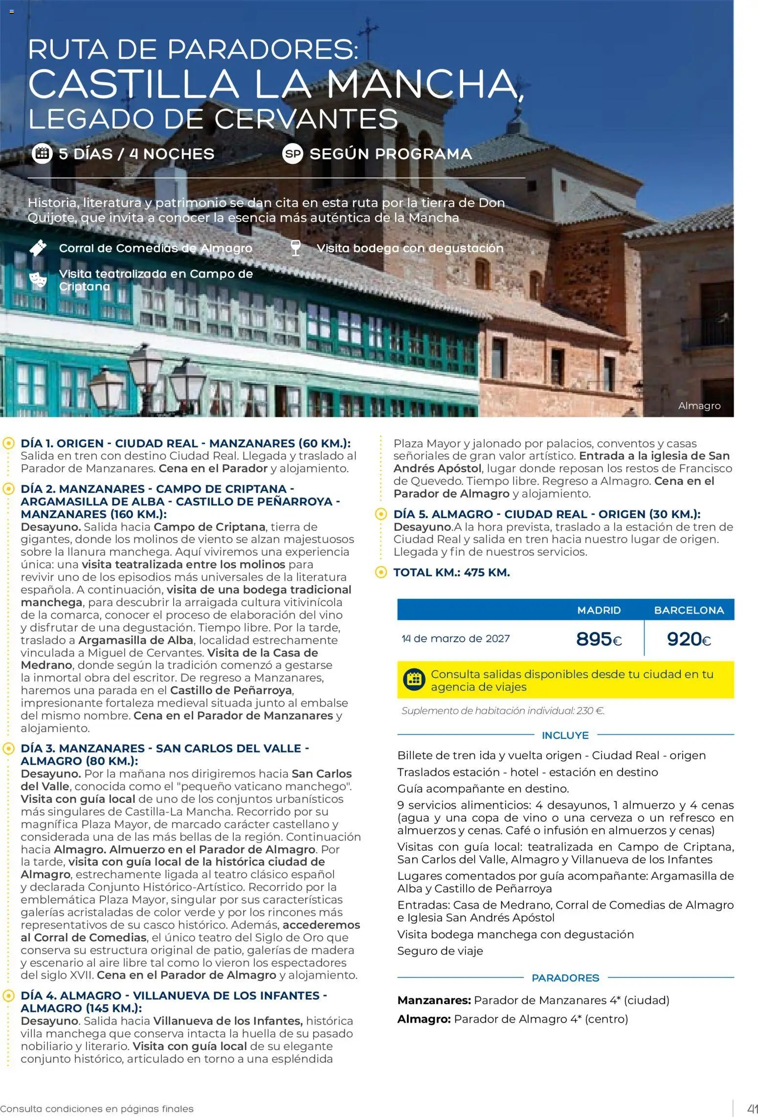 Viajes El Corte Inglés Club de Vacaciones otoño primavera