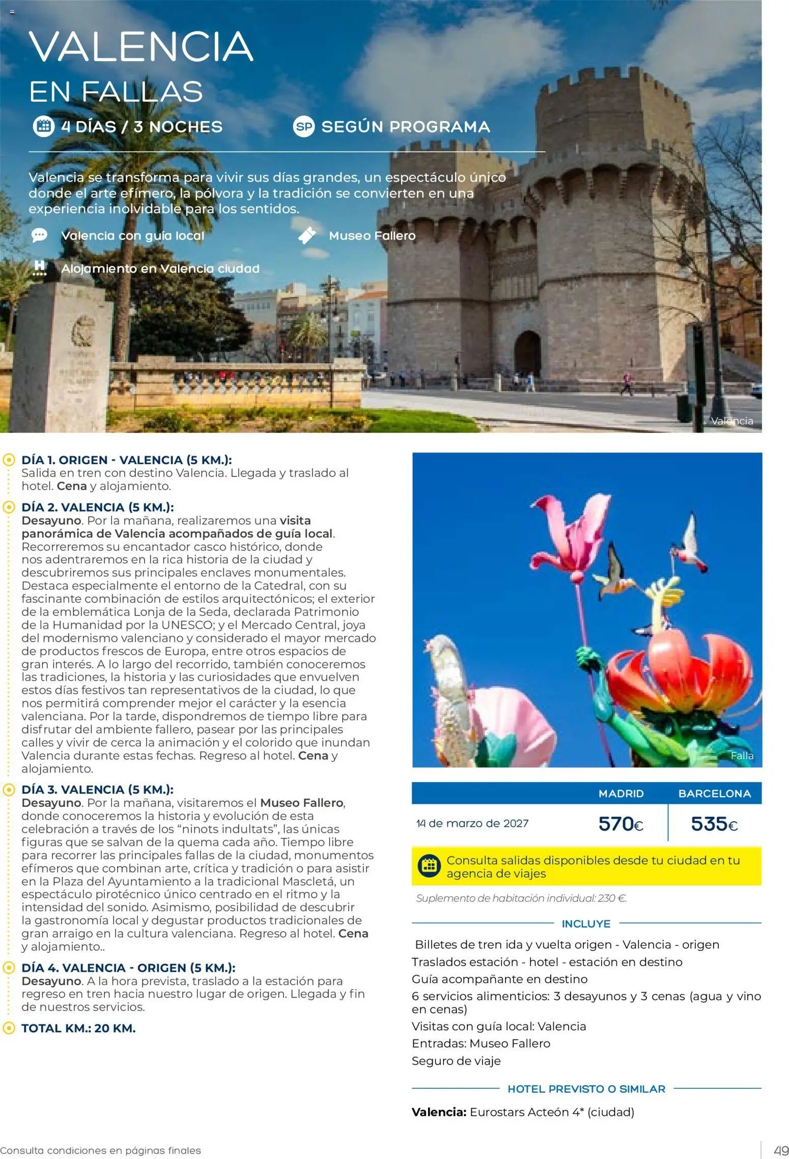 Viajes El Corte Inglés Club de Vacaciones otoño primavera