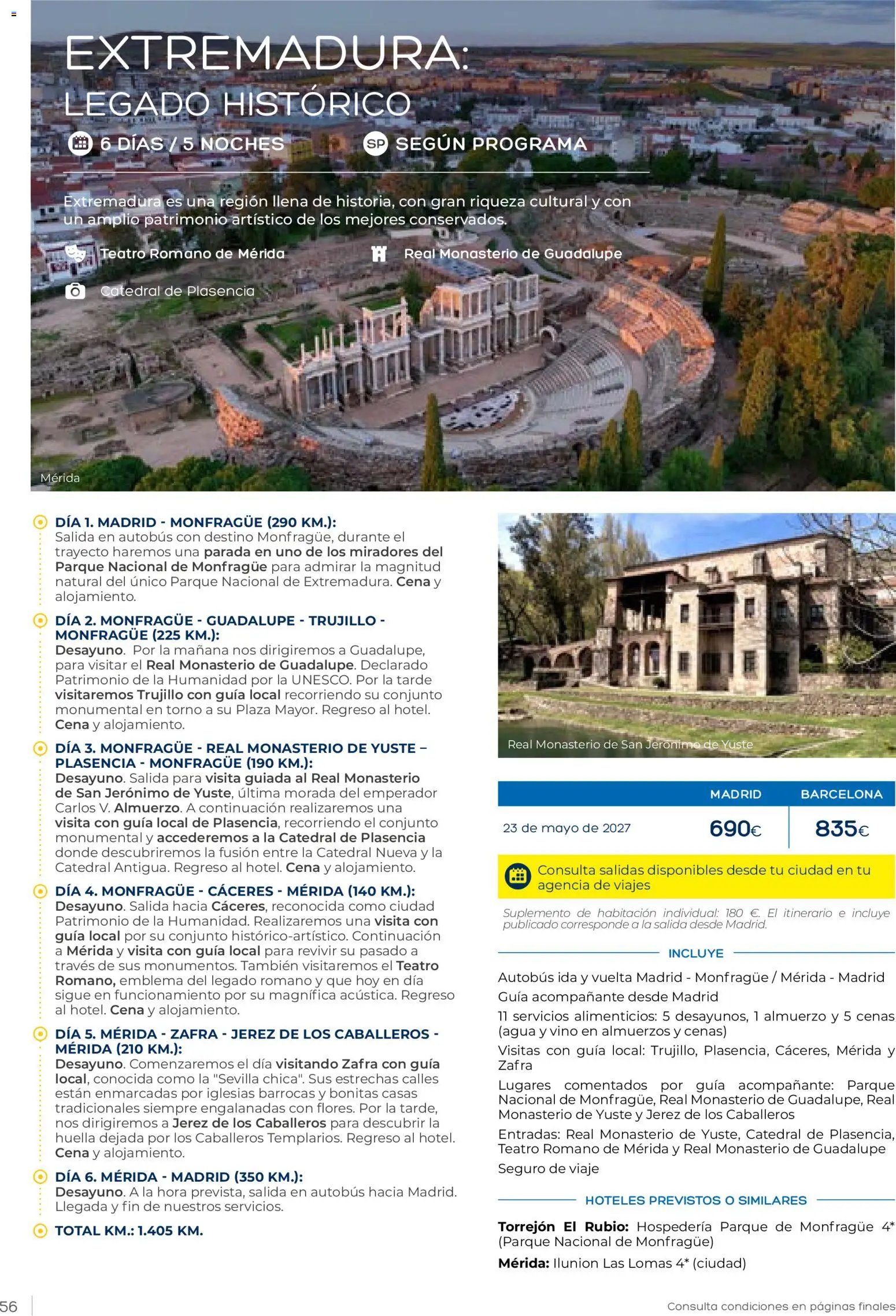 Viajes El Corte Inglés Club de Vacaciones otoño primavera