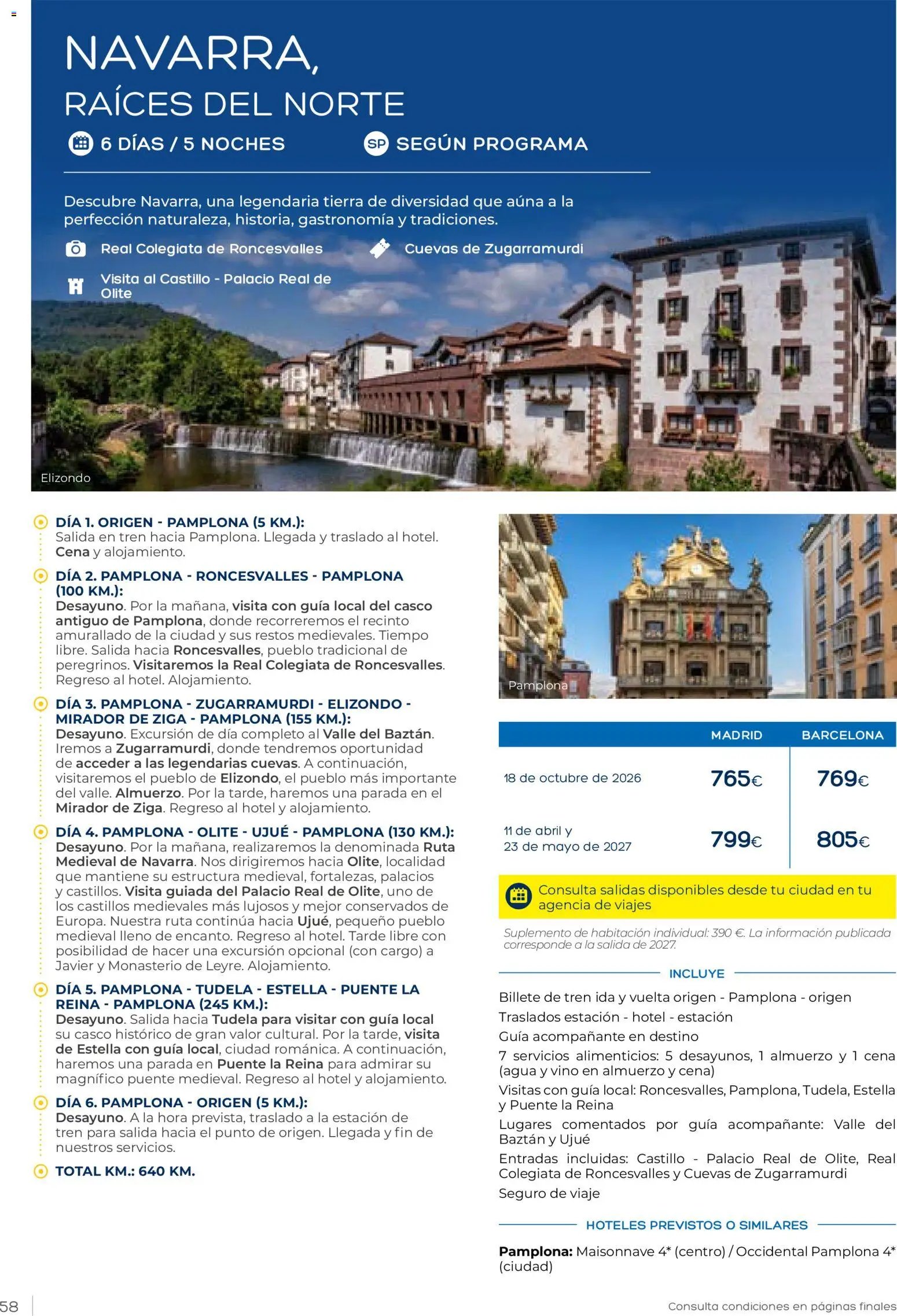 Viajes El Corte Inglés Club de Vacaciones otoño primavera