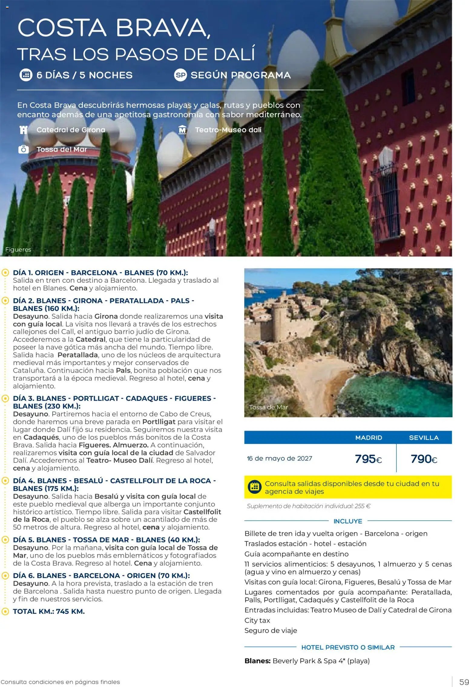 Viajes El Corte Inglés Club de Vacaciones otoño primavera
