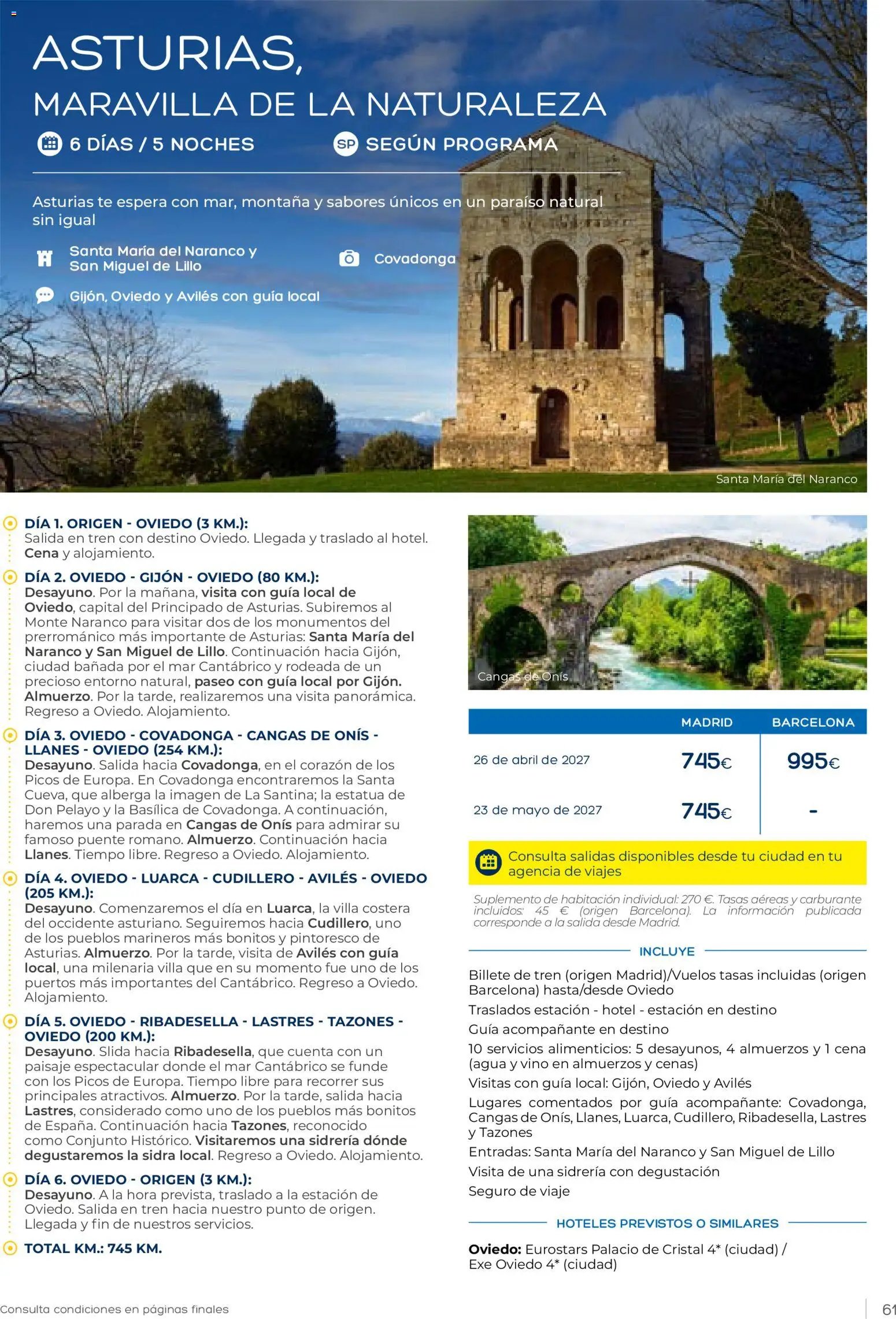 Viajes El Corte Inglés Club de Vacaciones otoño primavera