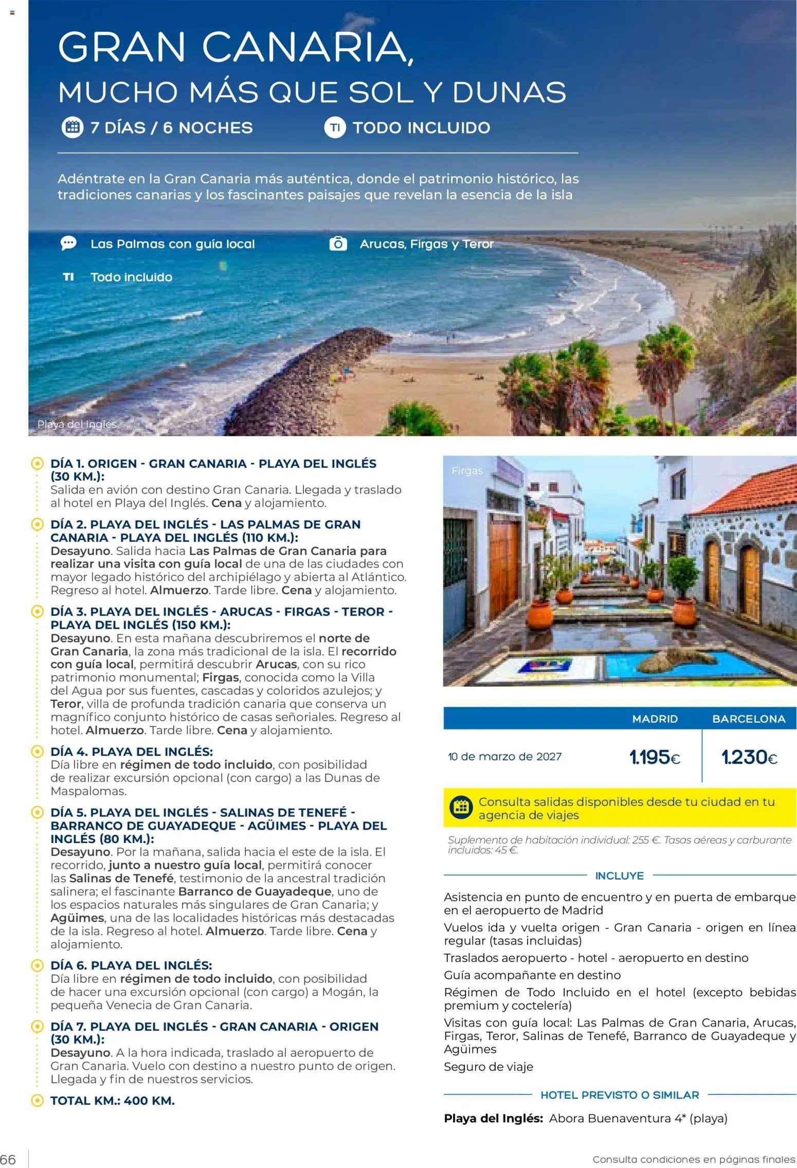 Viajes El Corte Inglés Club de Vacaciones otoño primavera