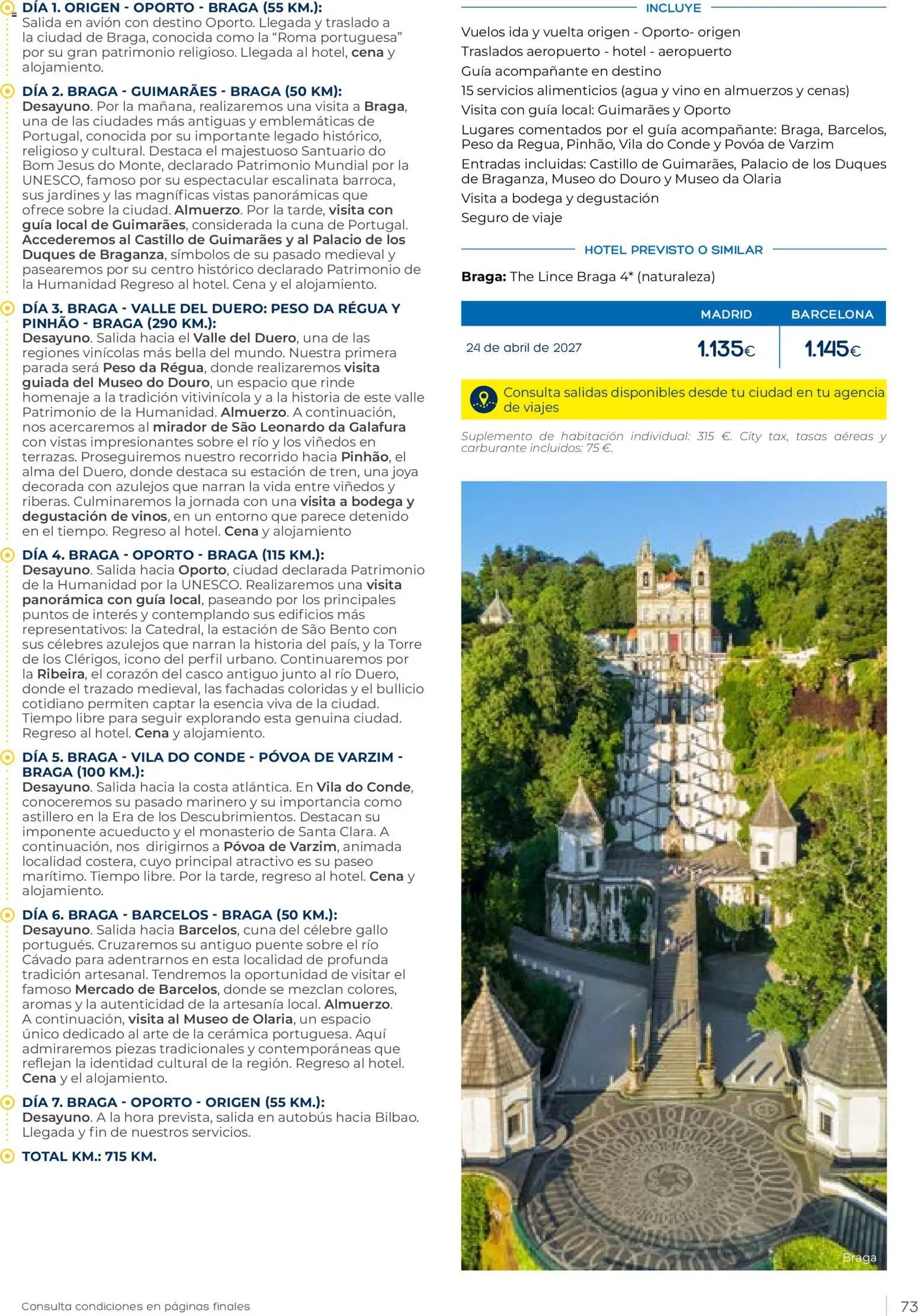 Viajes El Corte Inglés Club de Vacaciones otoño primavera