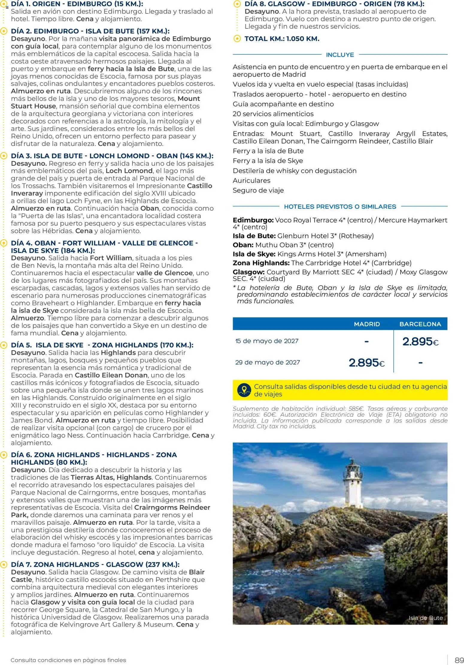 Viajes El Corte Inglés Club de Vacaciones otoño primavera