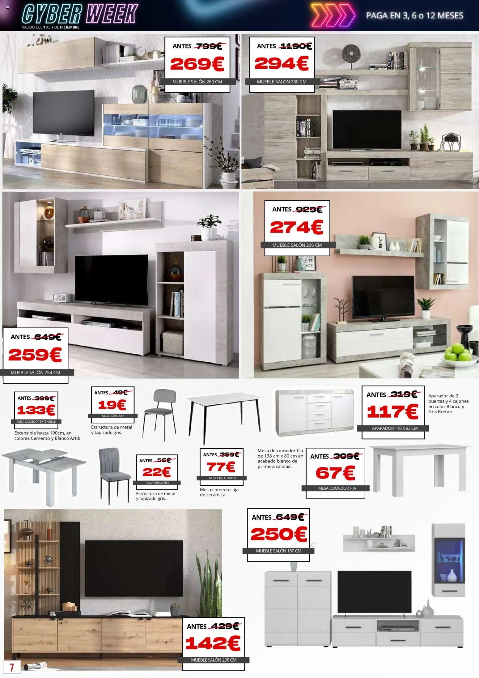 Atrapa Muebles - Cyber Week