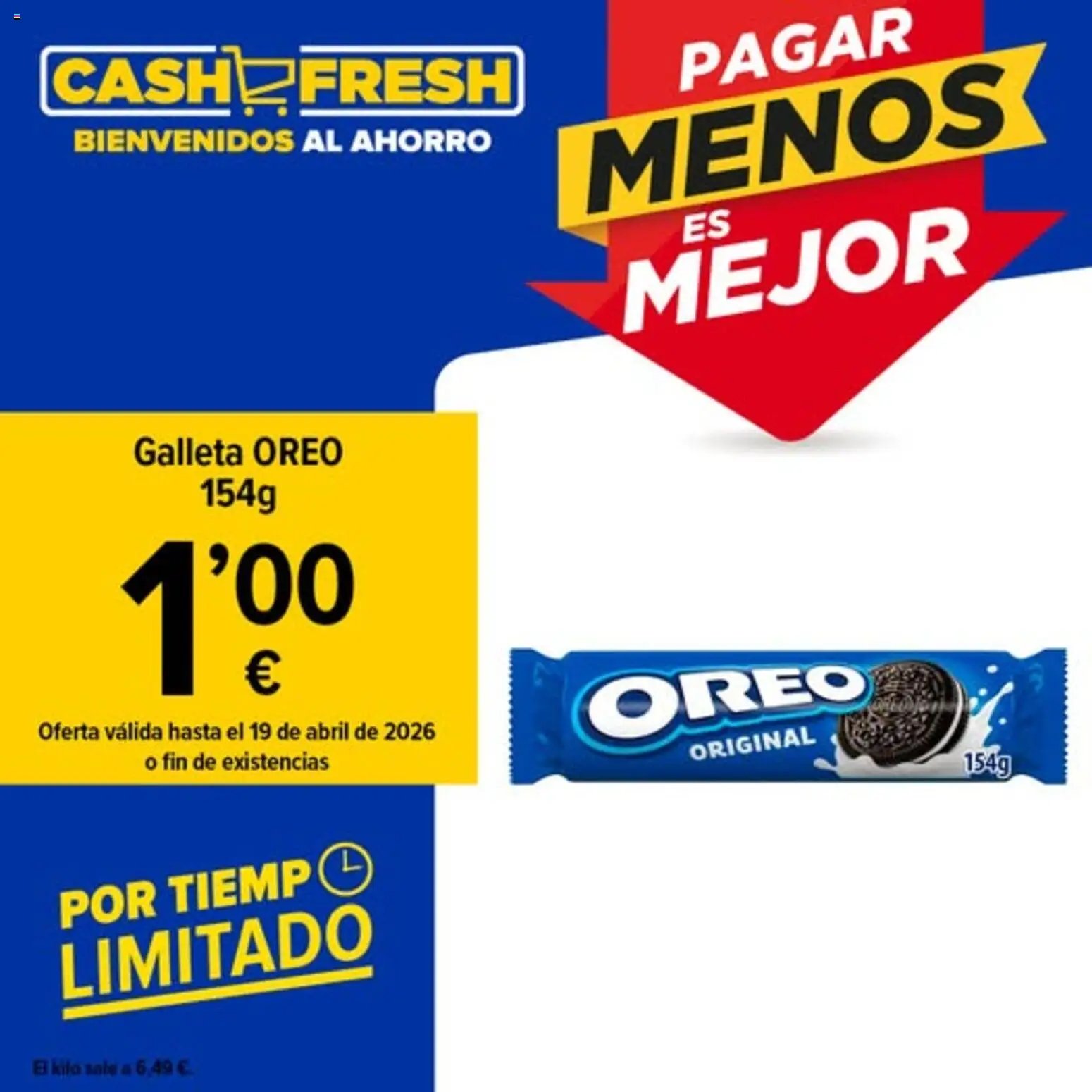 Cash Fresh folleto