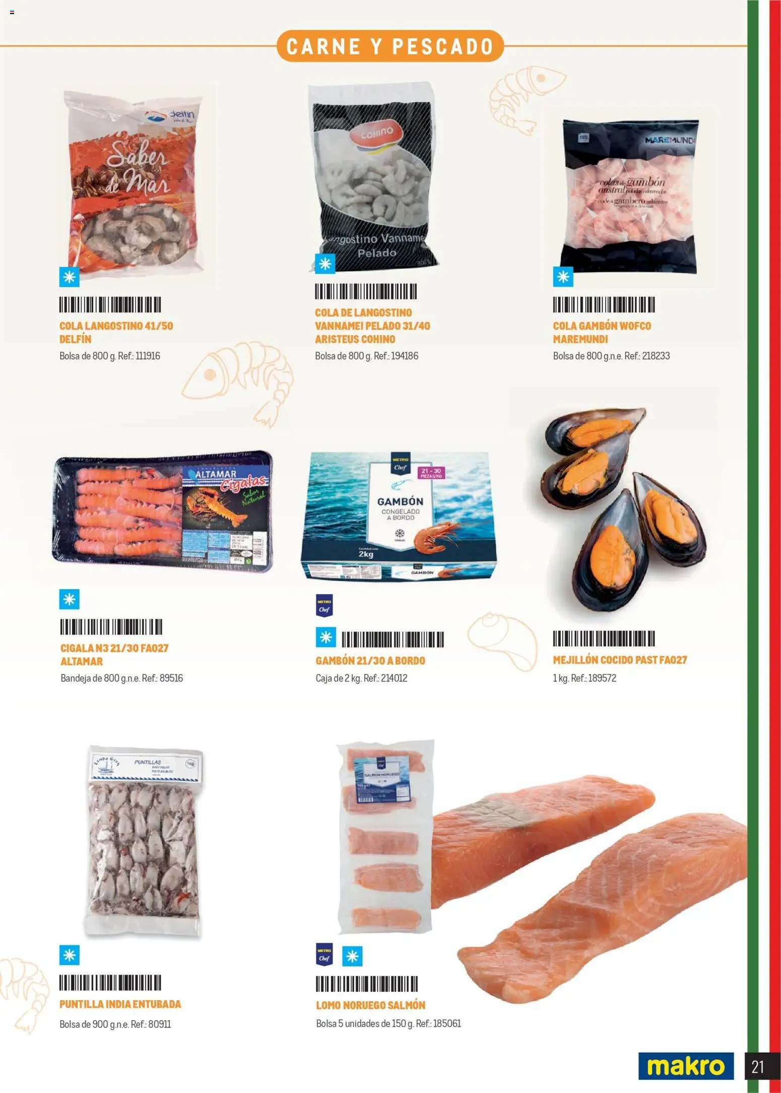 Makro Restaurantes italianos Península