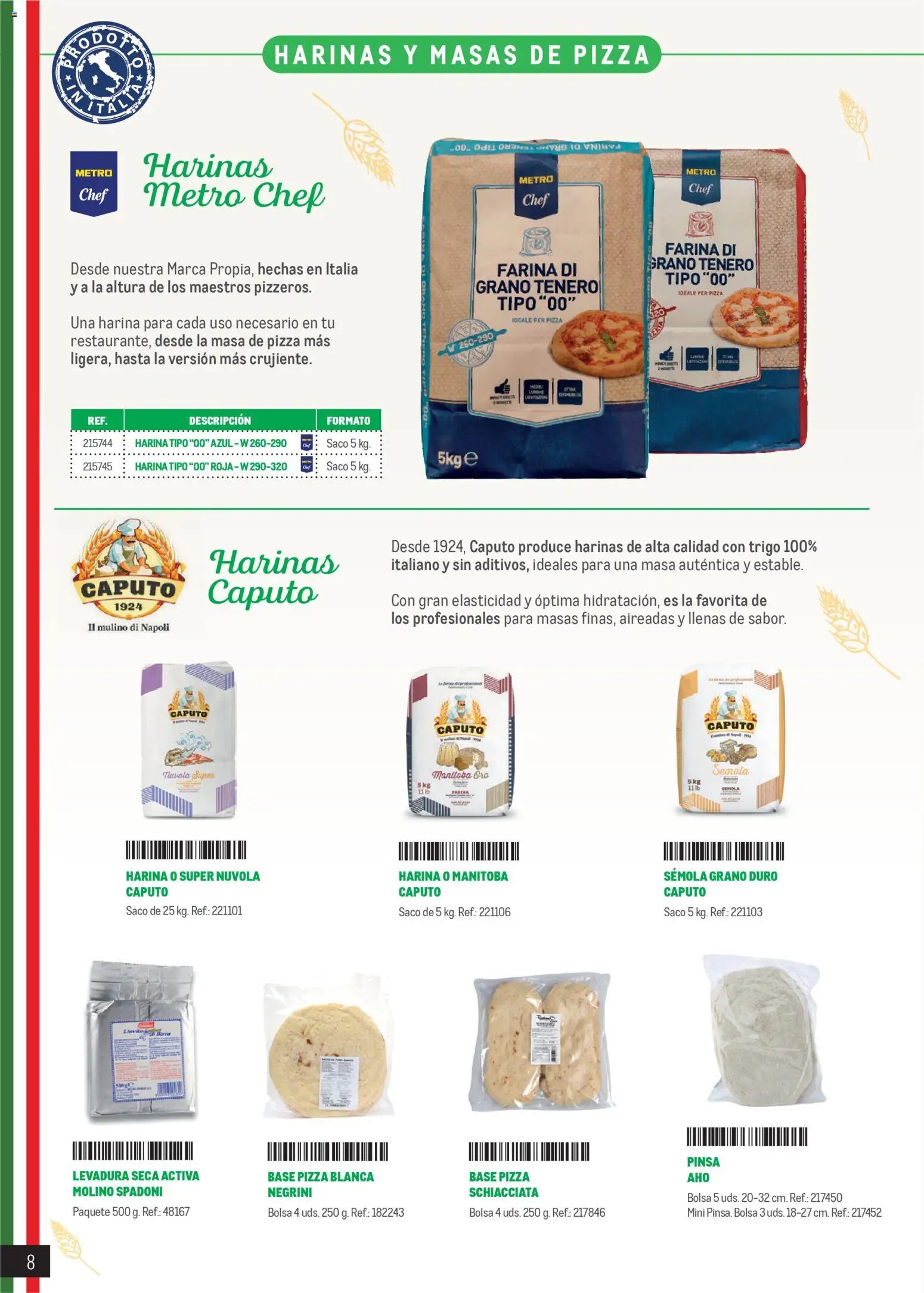 Makro Restaurantes italianos Península