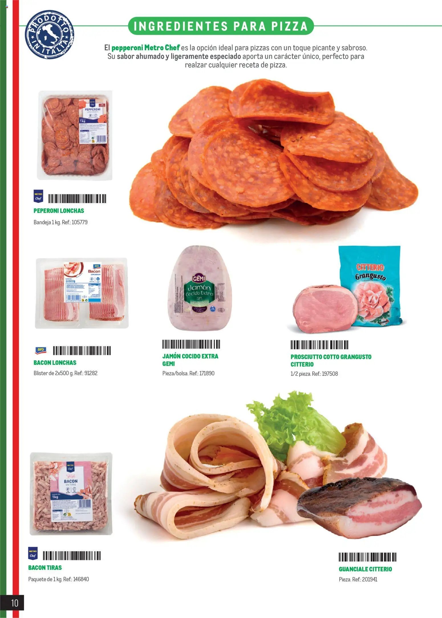 Makro Restaurantes italianos Península