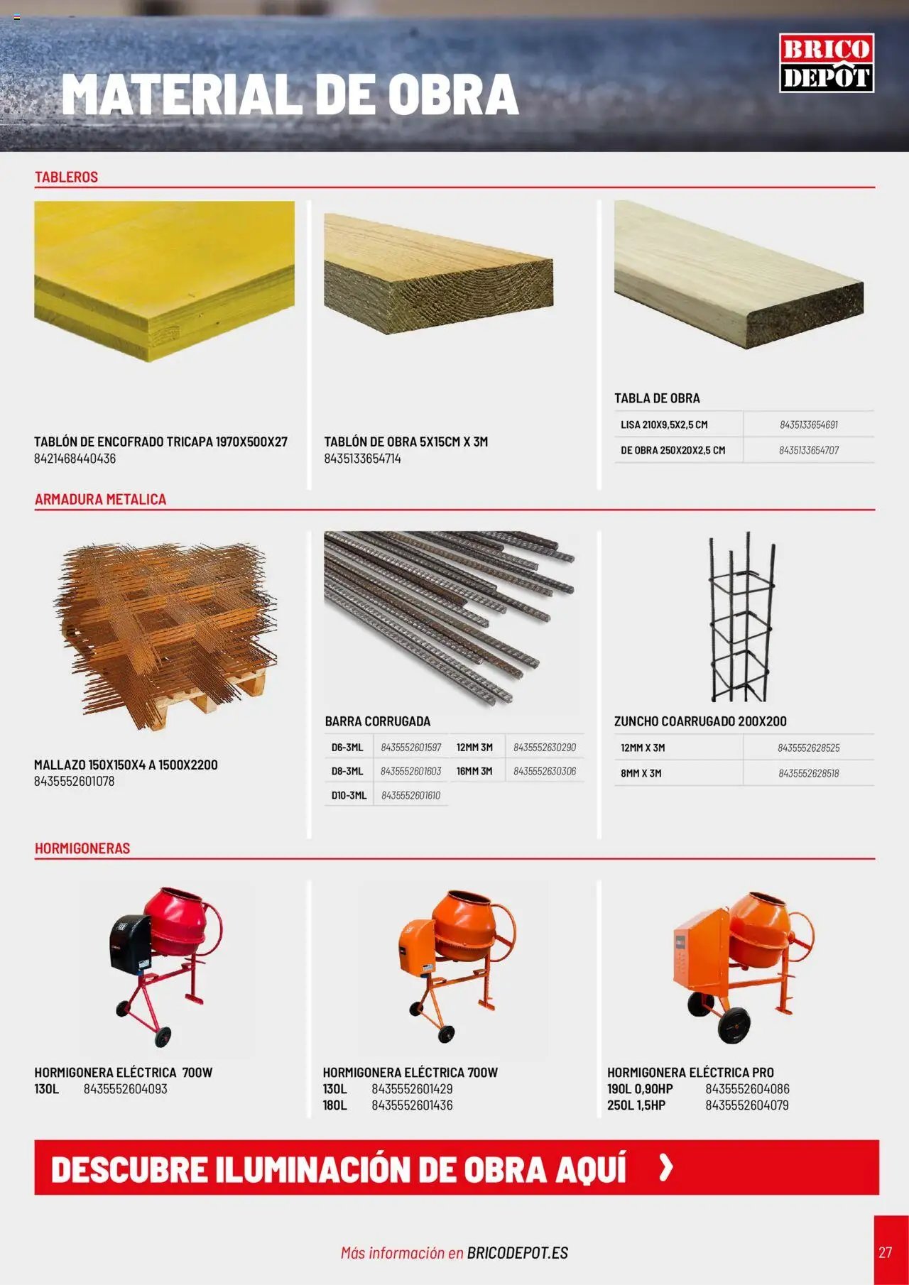 Brico Depôt Catálogo Construcción