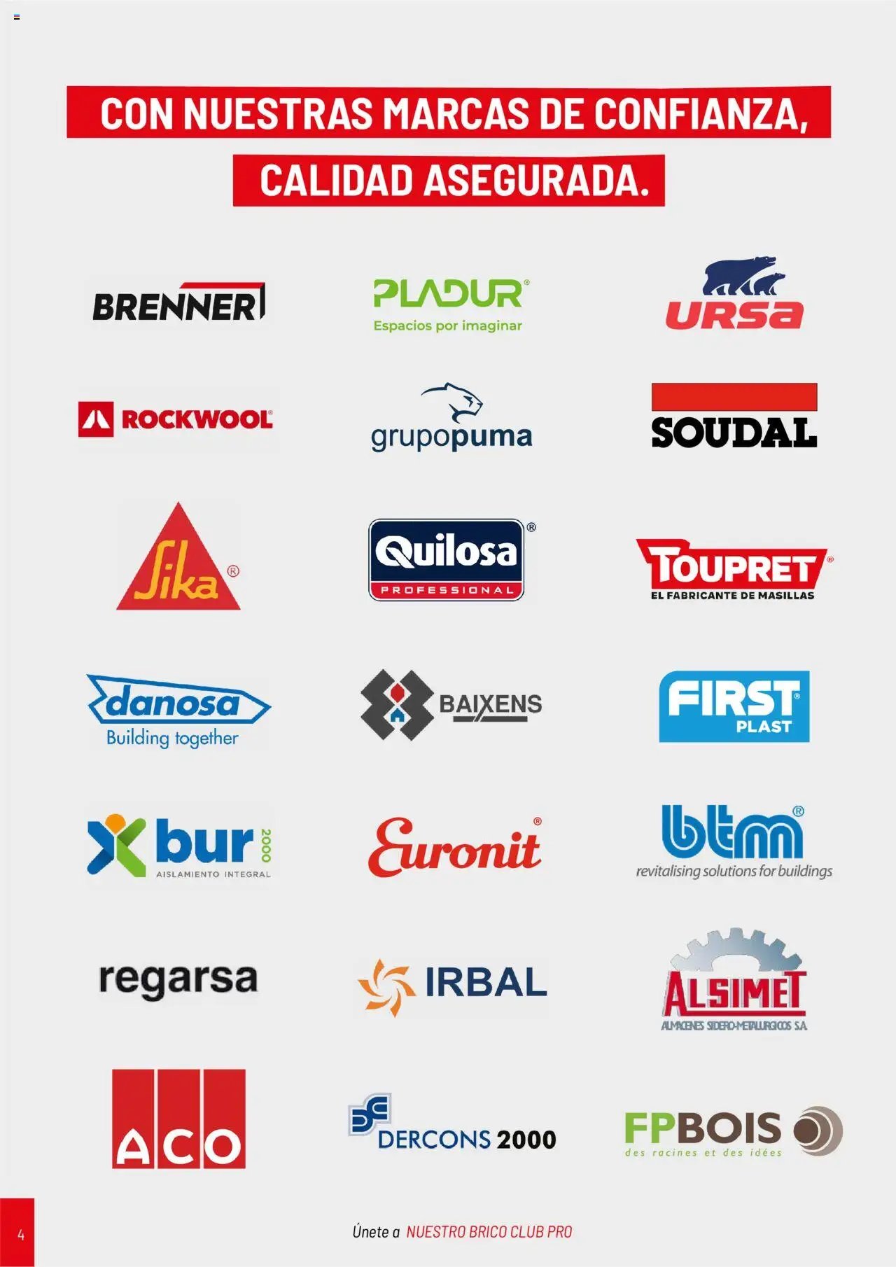 Brico Depôt Catálogo Construcción