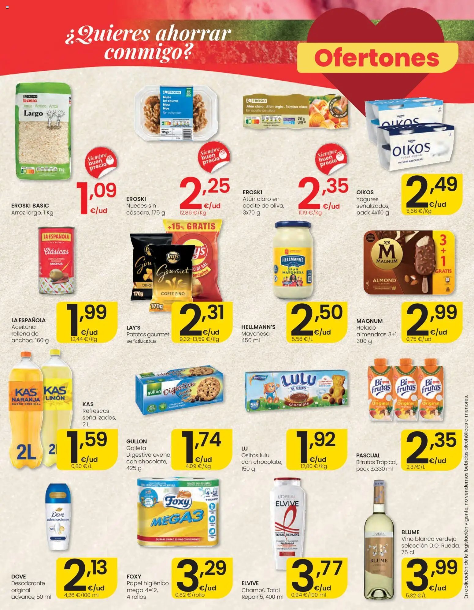 Eroski Ofertones de verano