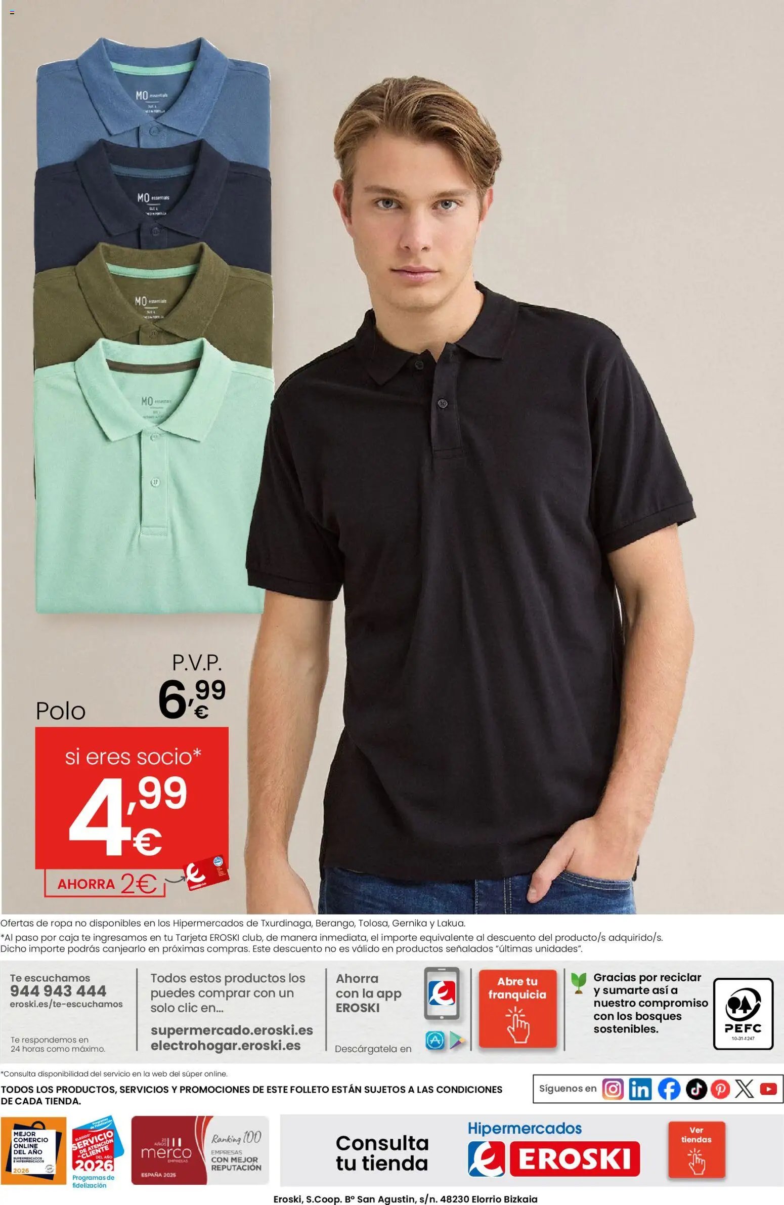 Eroski - Moda Primavera - Verano 2026