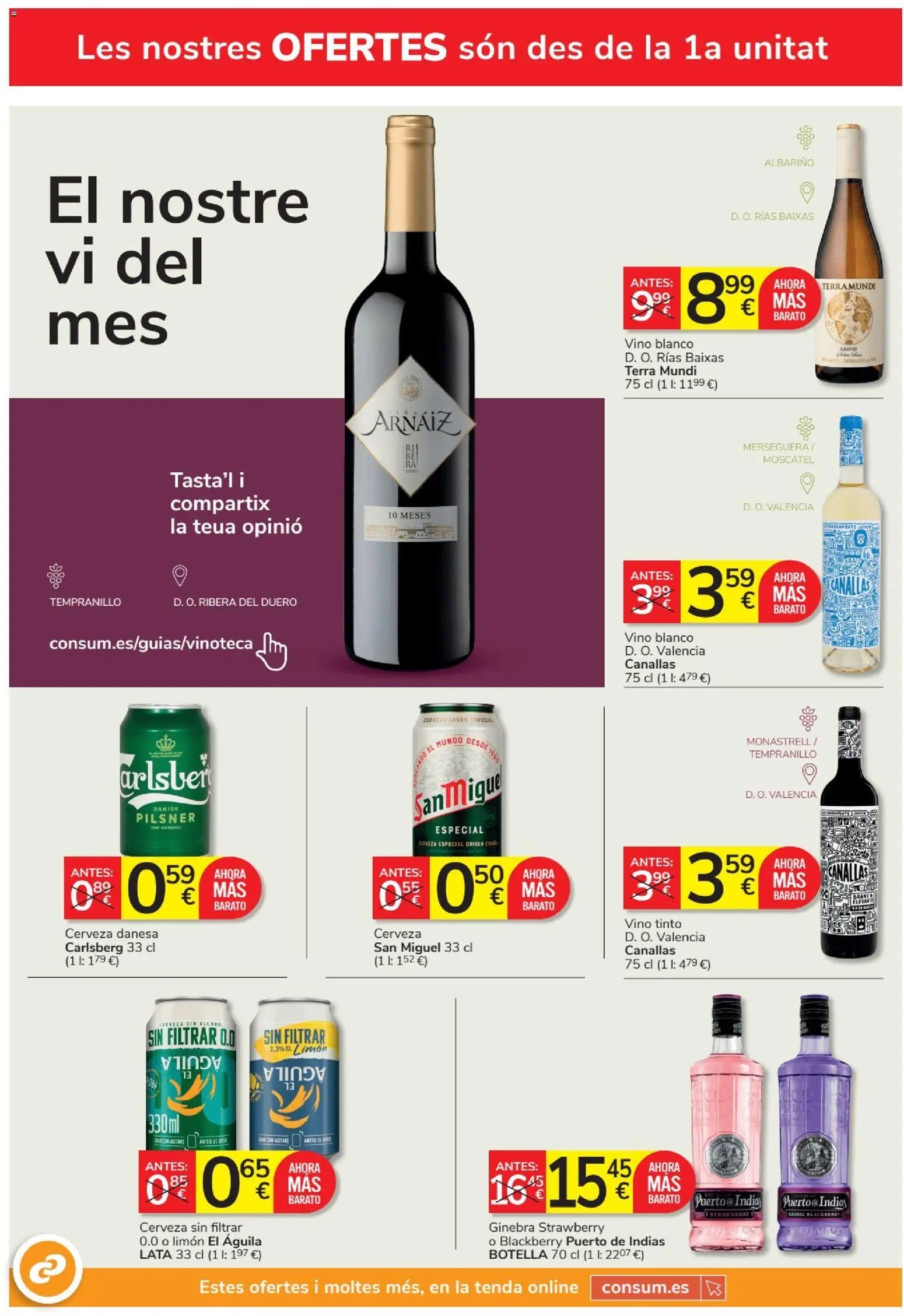 Consum folleto