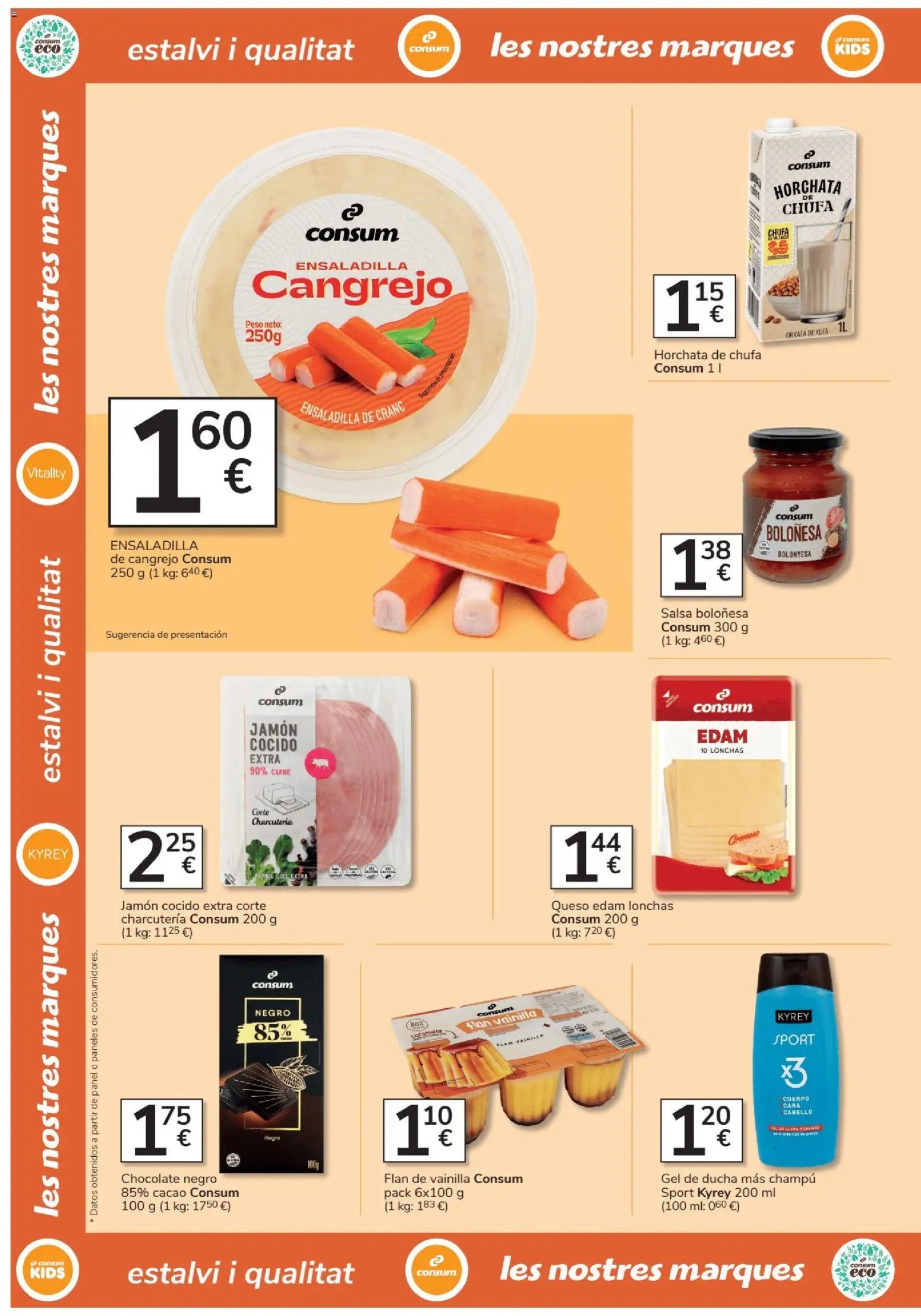 Consum folleto