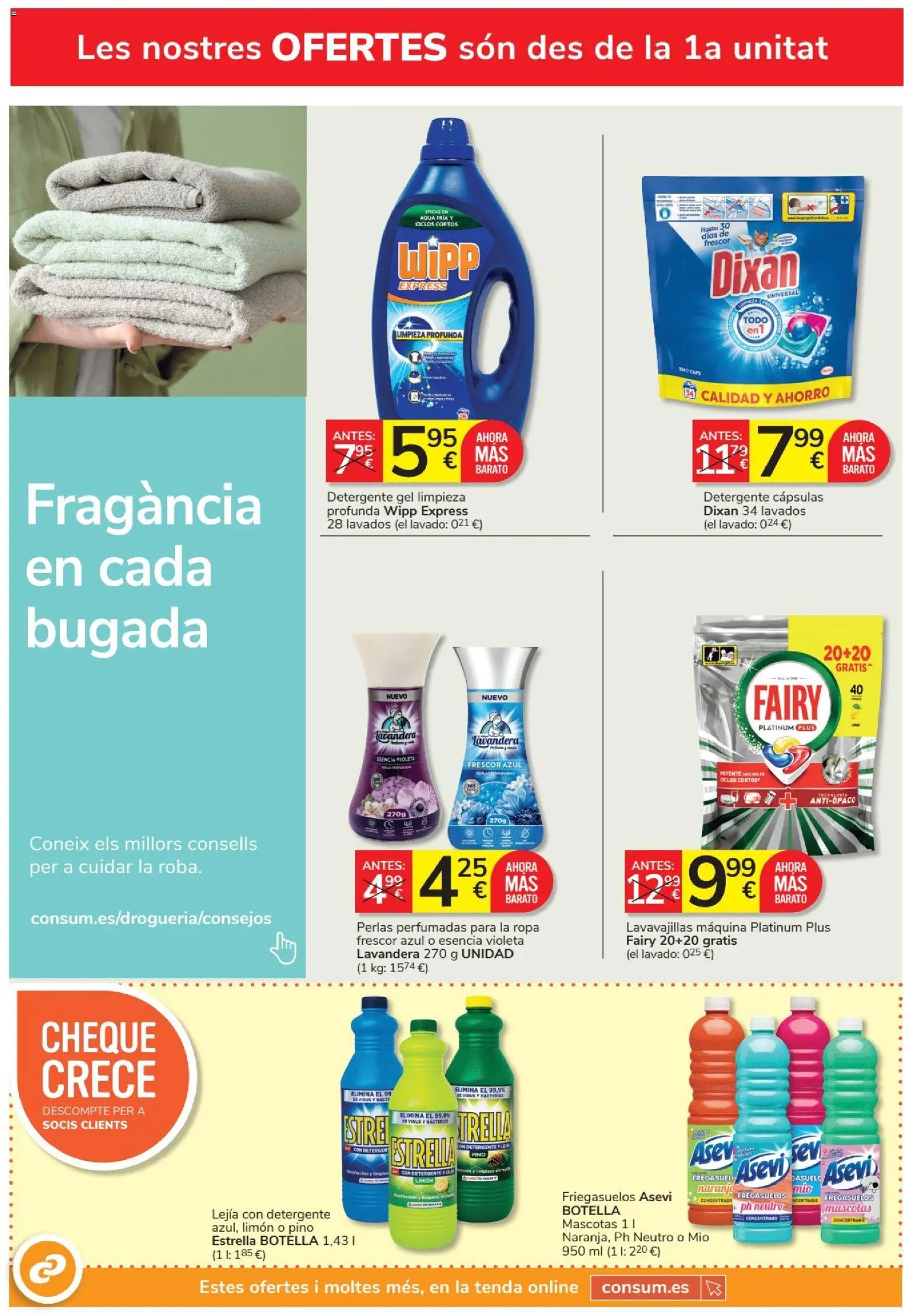 Consum folleto