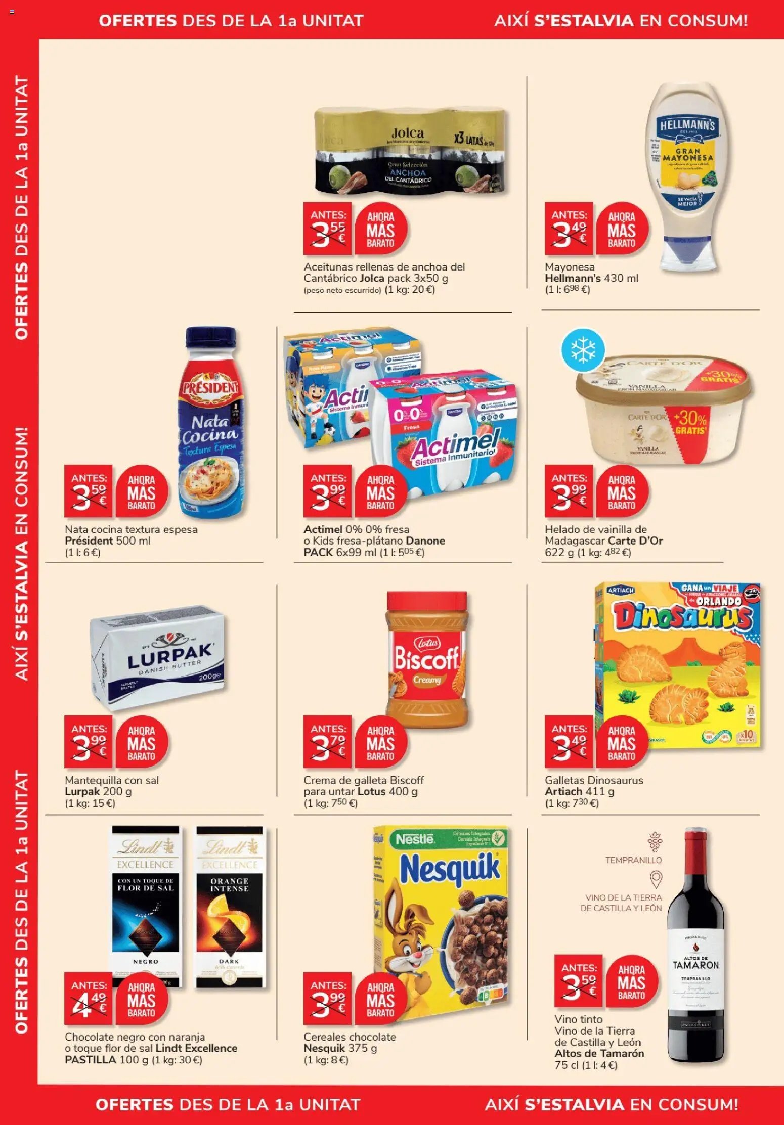 Consum folleto