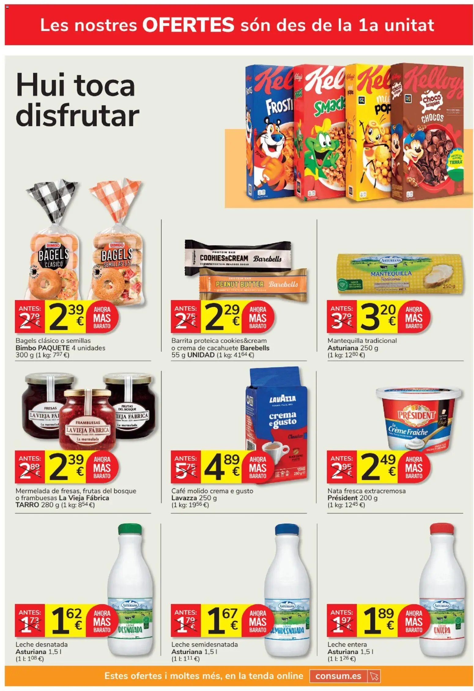 Consum folleto