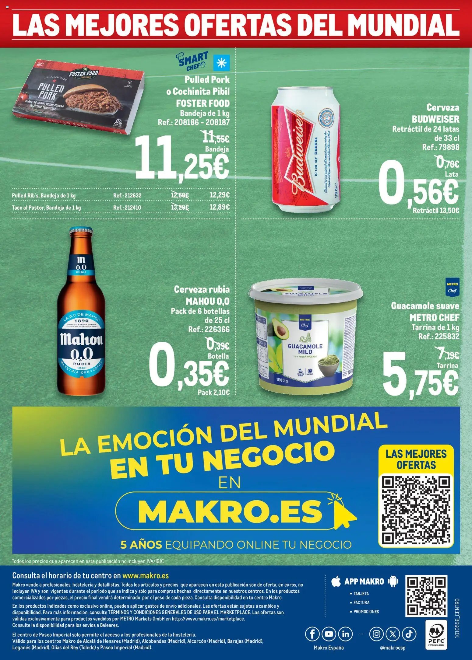 Makro Precios Mundial Centro