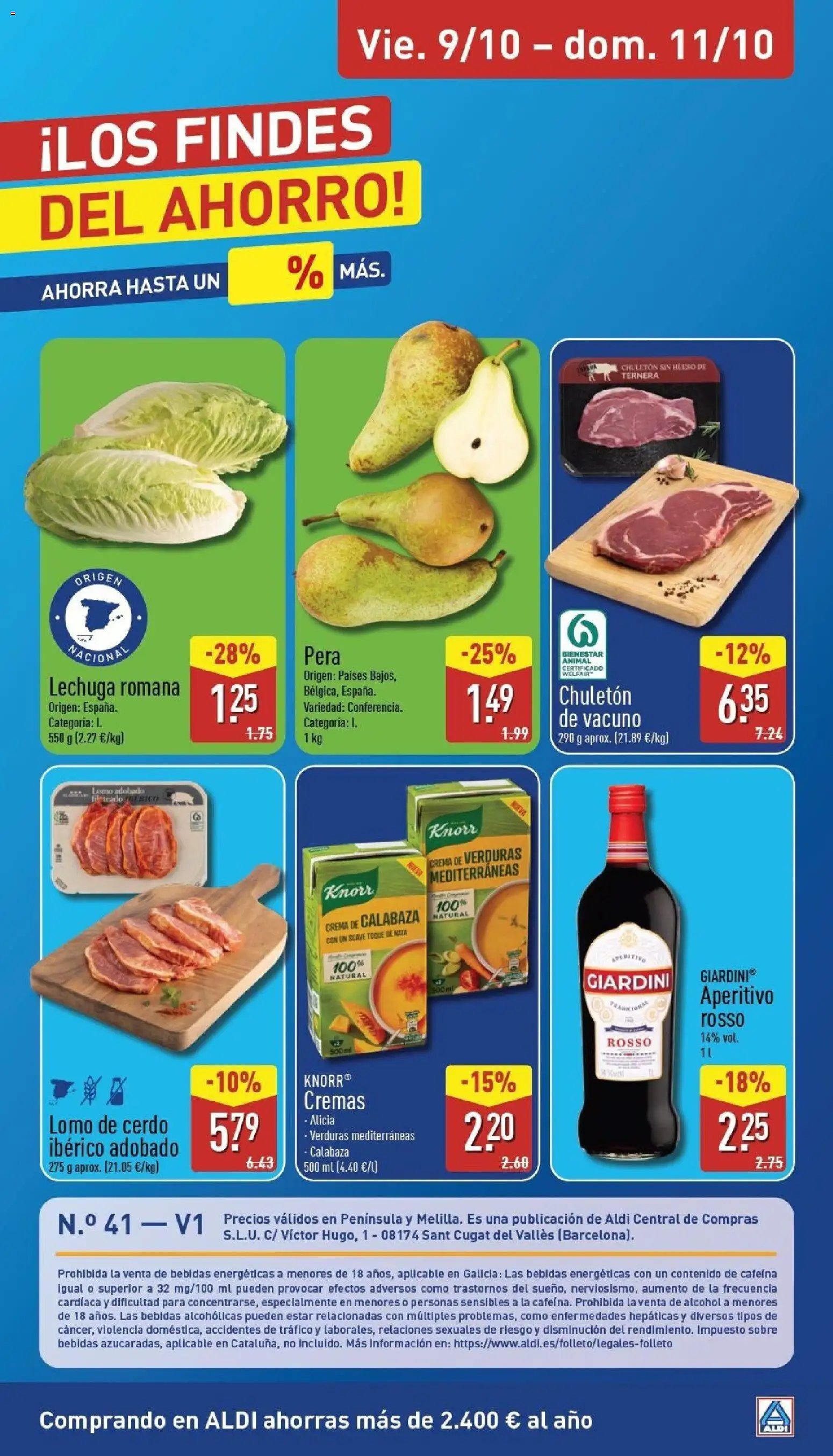 Aldi folleto Península