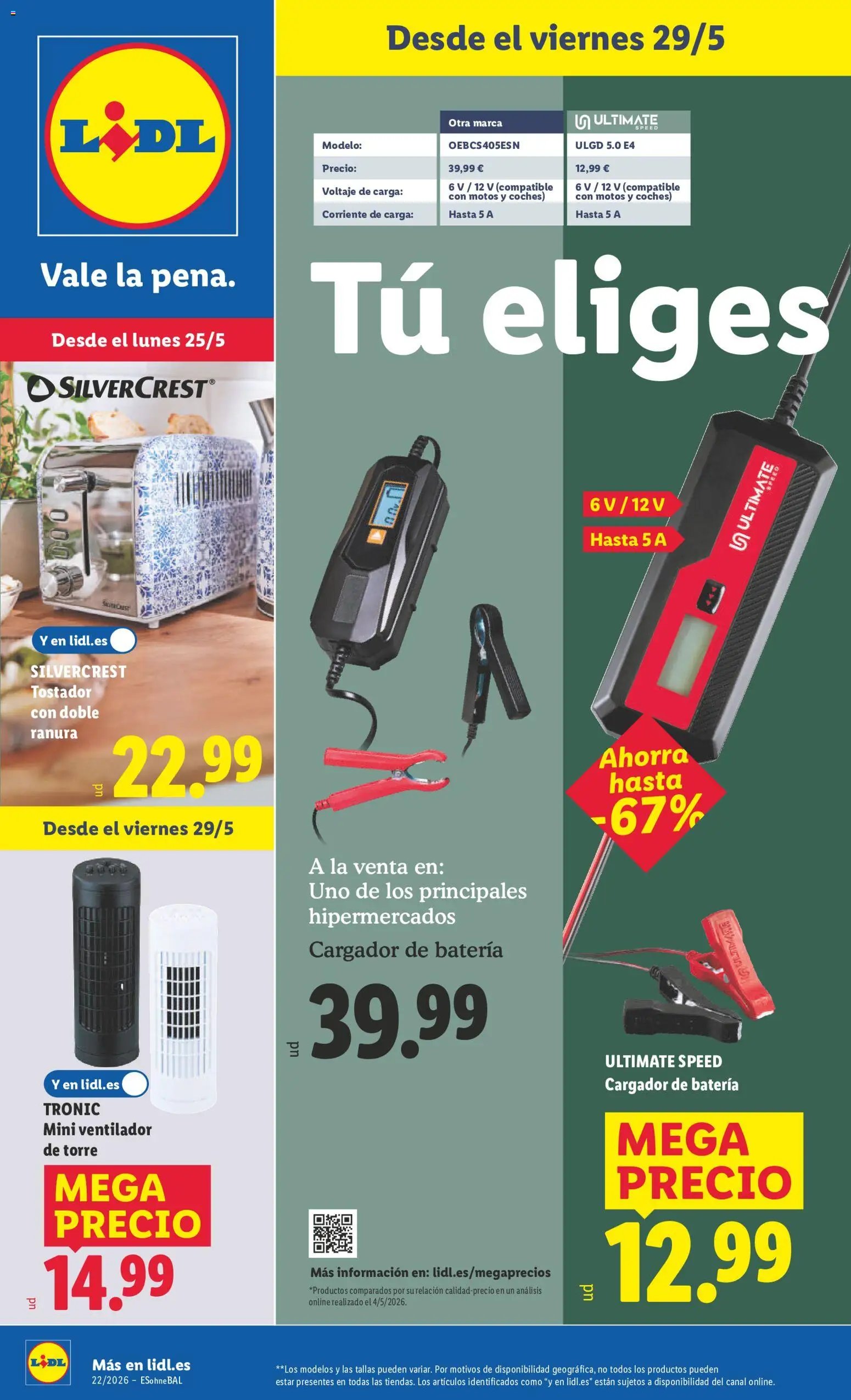 Lidl folleto de bazar