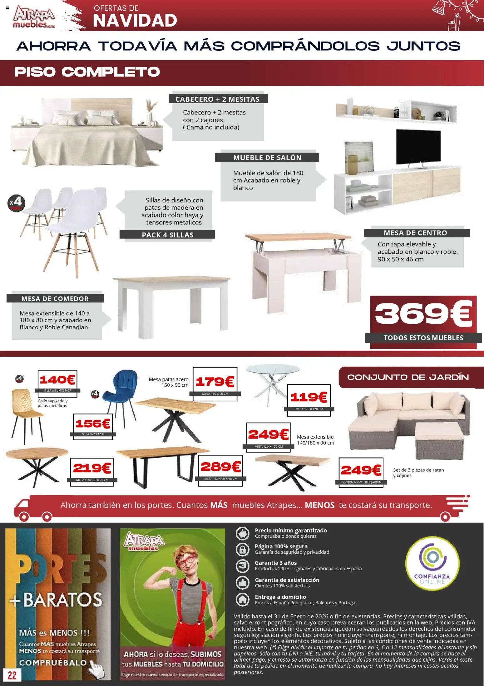 Atrapa Muebles - folleto