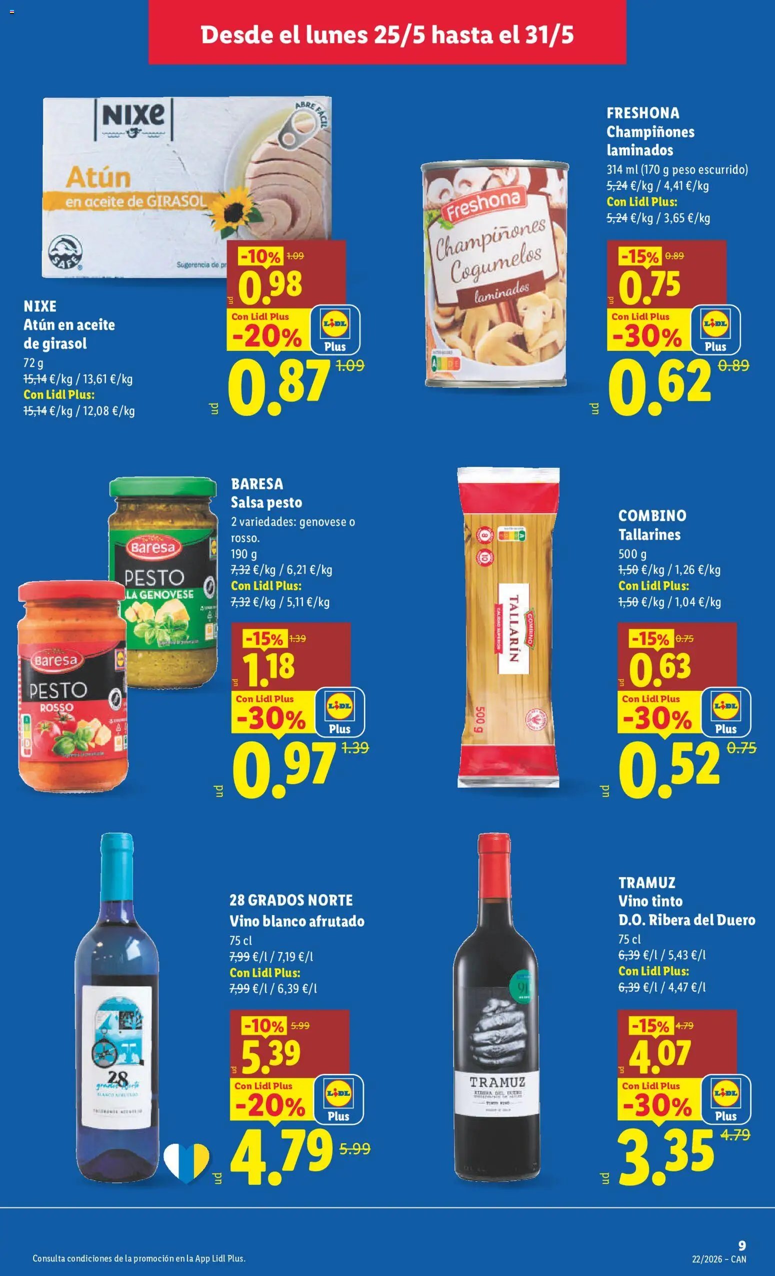 Lidl folleto