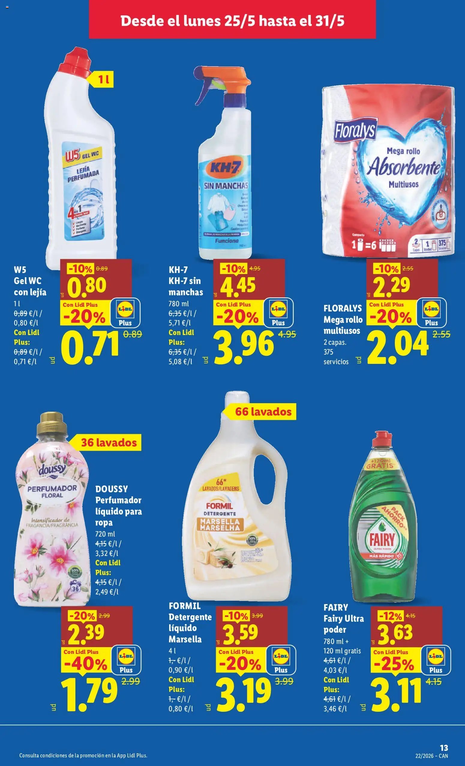 Lidl folleto