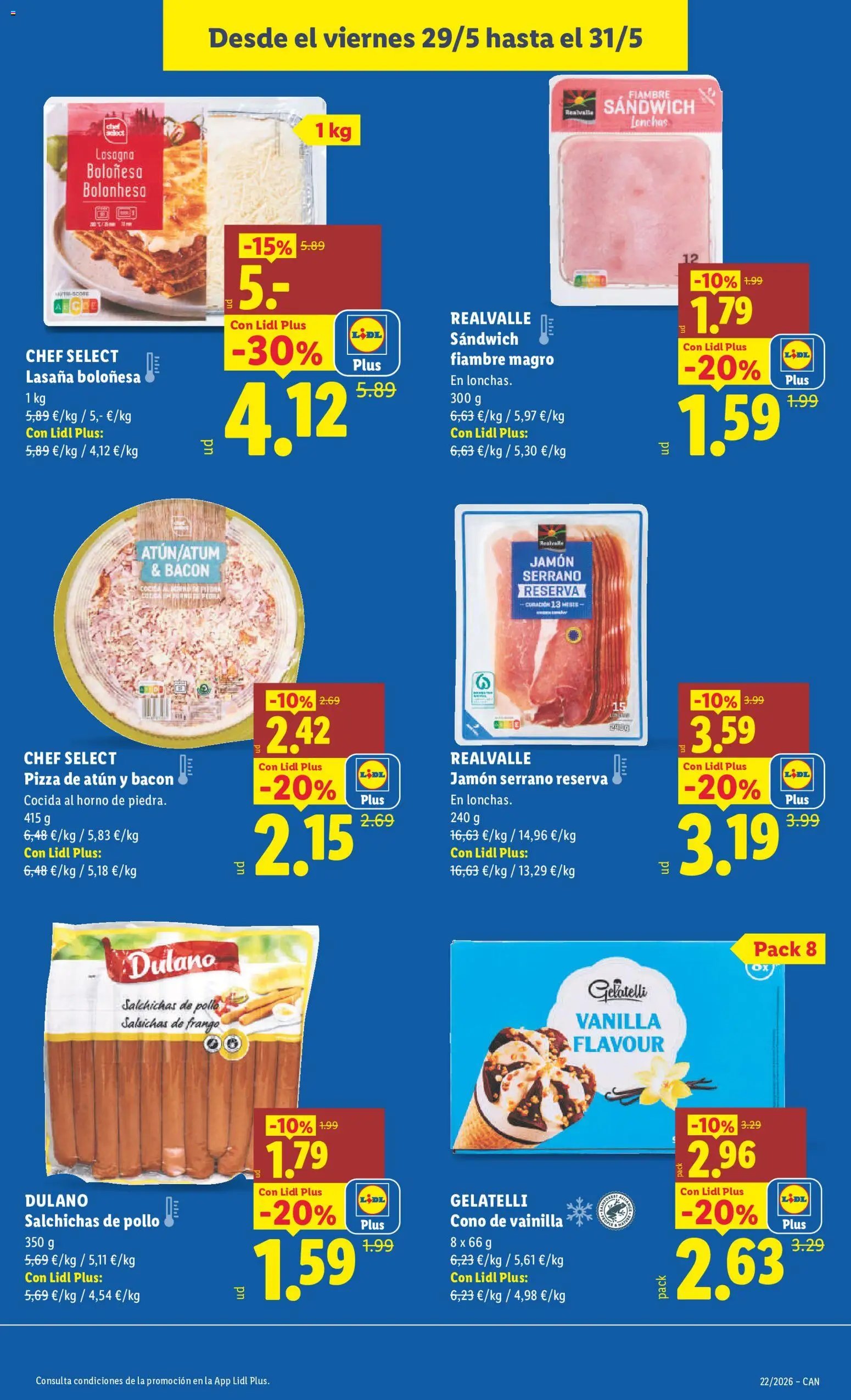 Lidl folleto