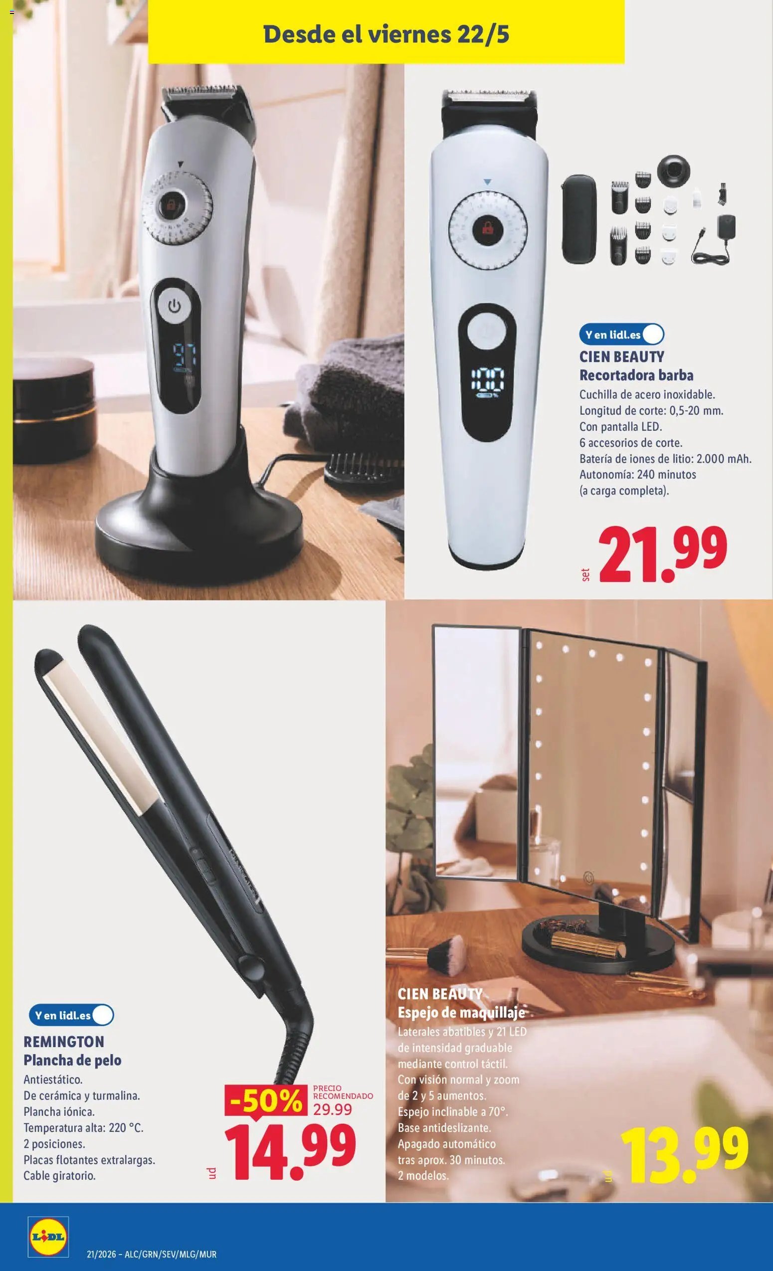 Lidl folleto de bazar