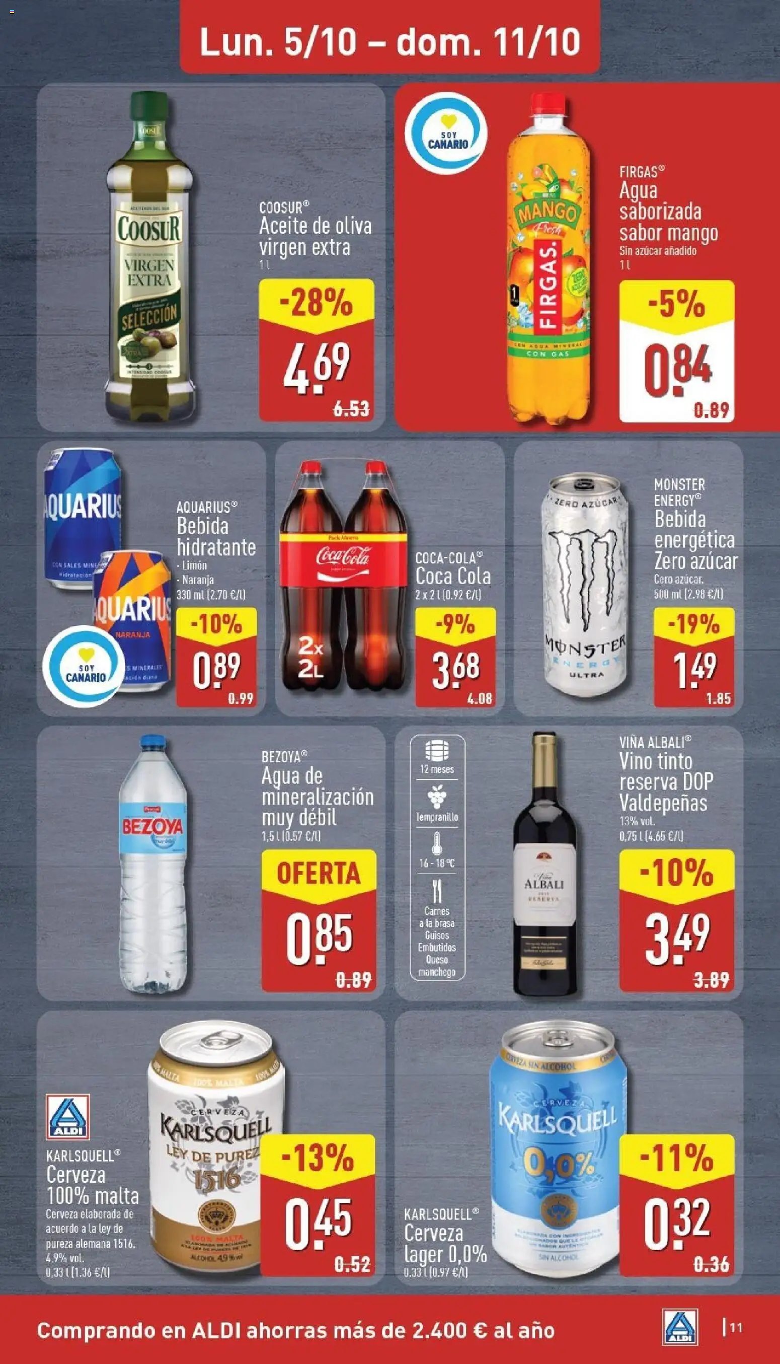 Aldi folleto Canarias