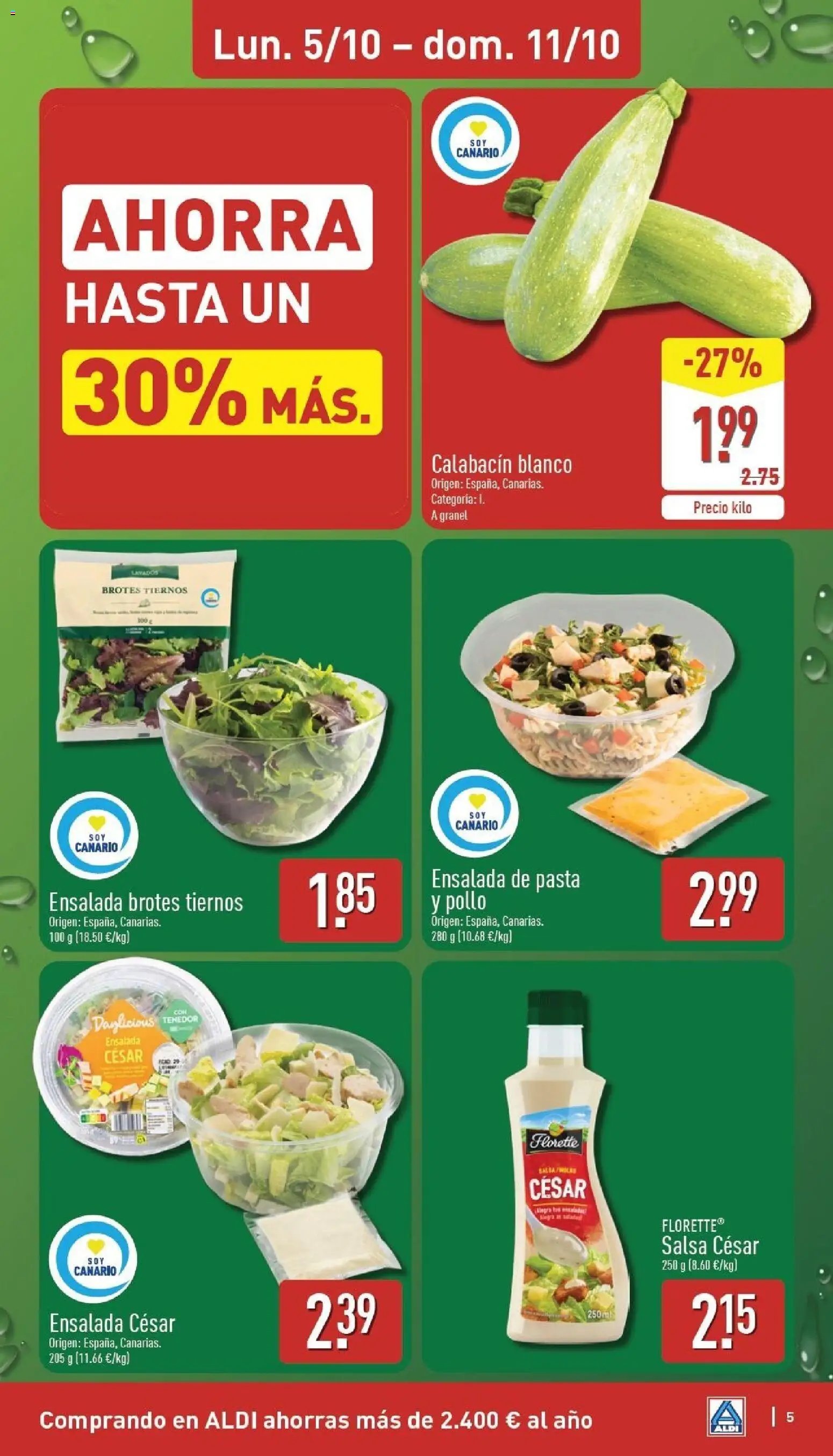 Aldi folleto Canarias