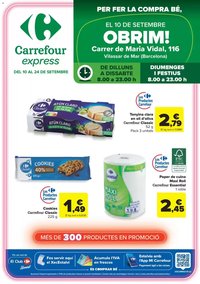 Carrefour Express folleto