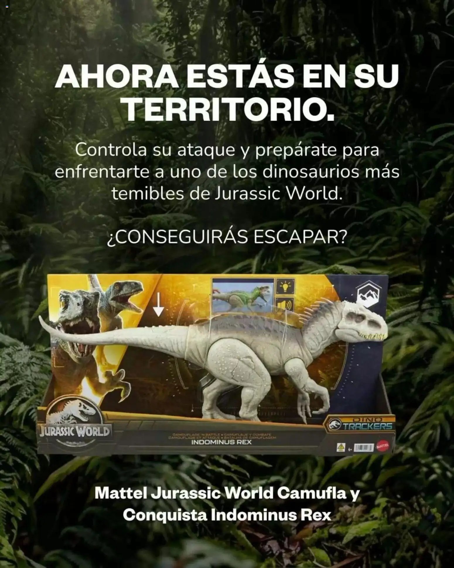 Juguettos Jurassic World