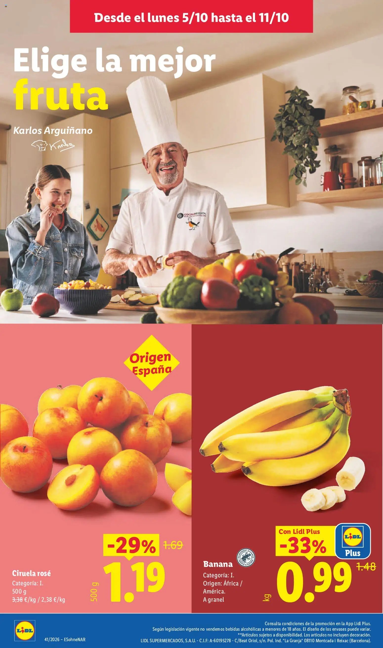 Lidl folleto