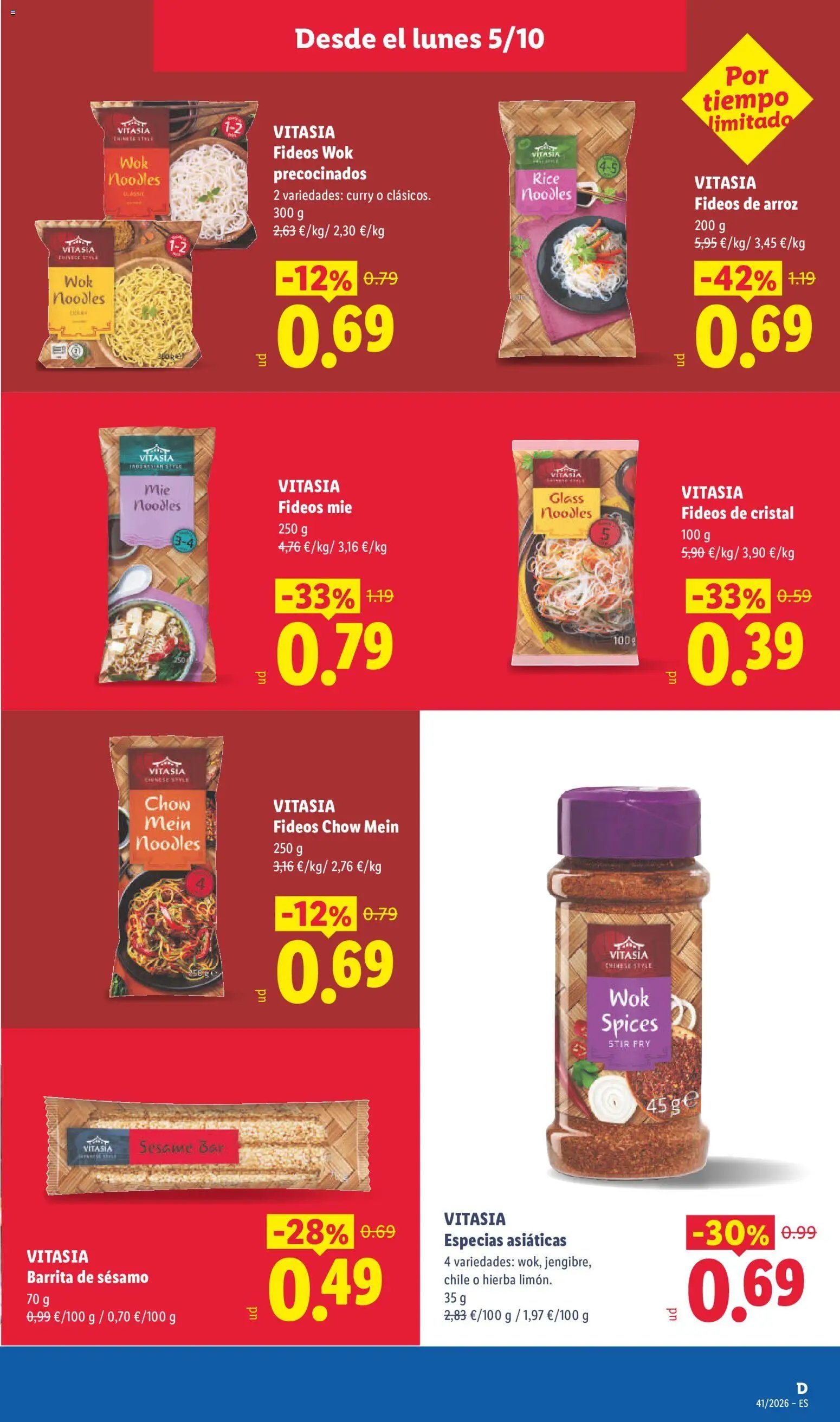 Lidl folleto