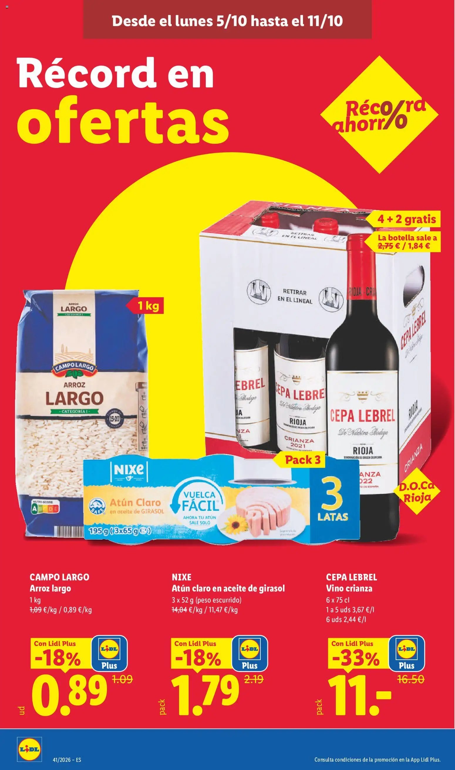 Lidl folleto